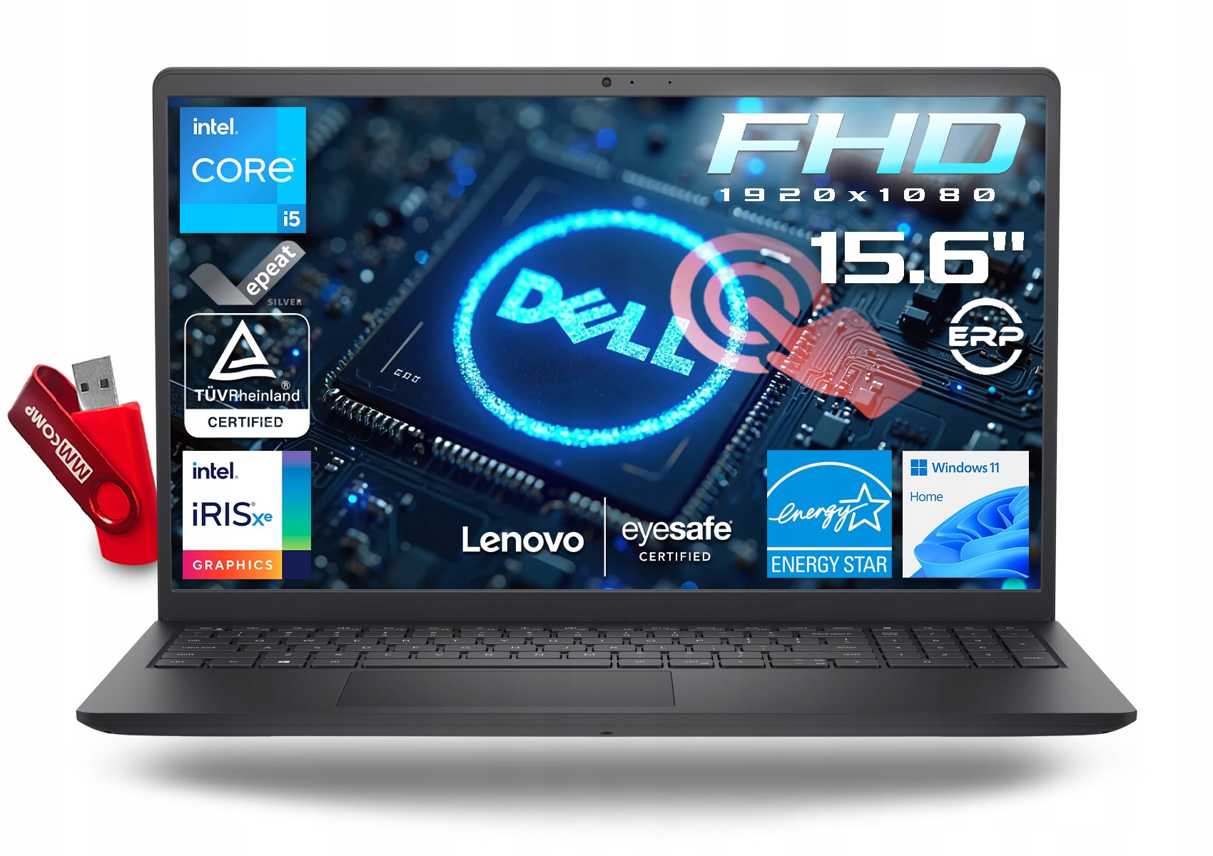 Laptop Dell Inspiron 15 3530 i5-1334U 16GB DDR4 1TB Ssd 1920*1080 Ips W11
