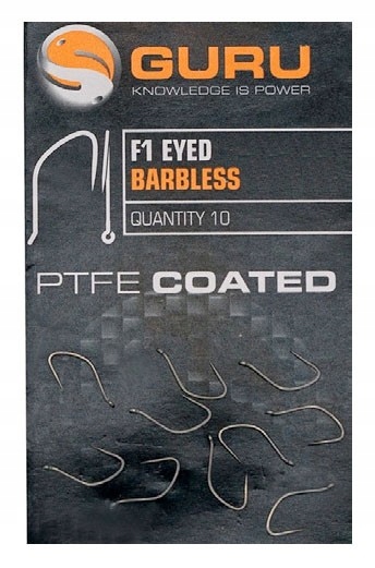Haczyk Guru F1 Eyed Barbless 18 (10szt.) Rozmiar: 18