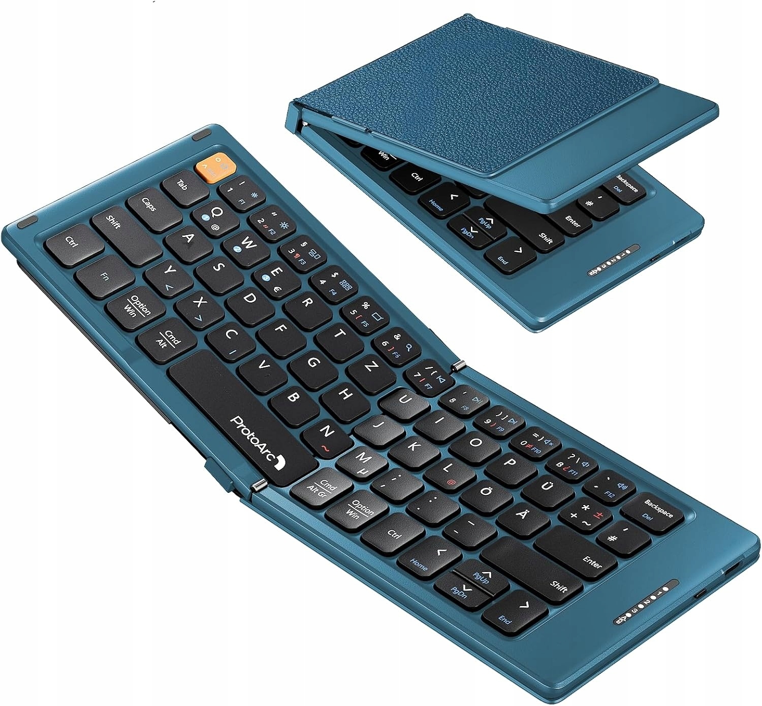 Klawiatura Bezprzewodowa Skladana Kompaktowa Podróżna Bluetooth ProtoArc