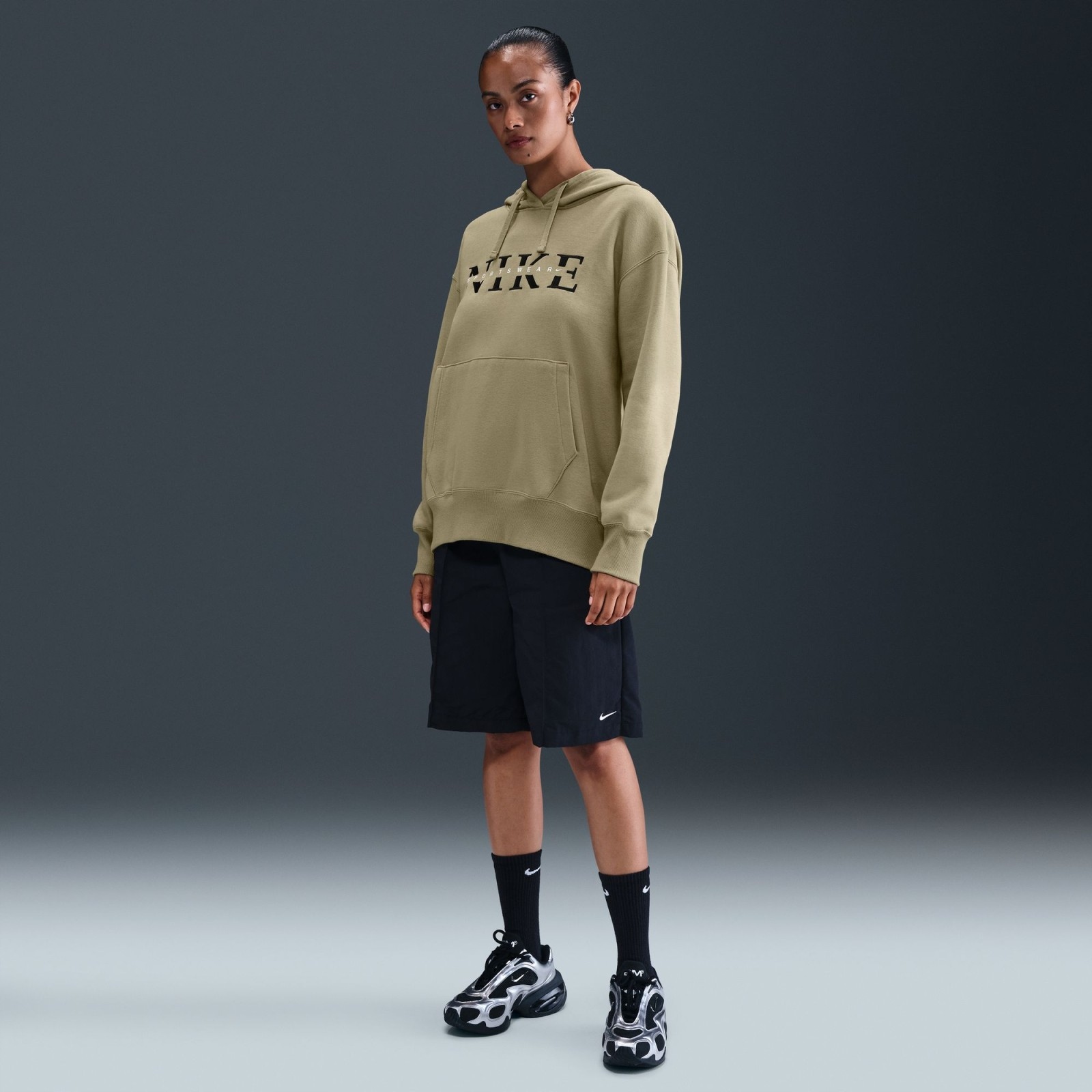 Dámská mikina Nike Sportswear Phoenix Fleece Womens Os Pullover Hoodie