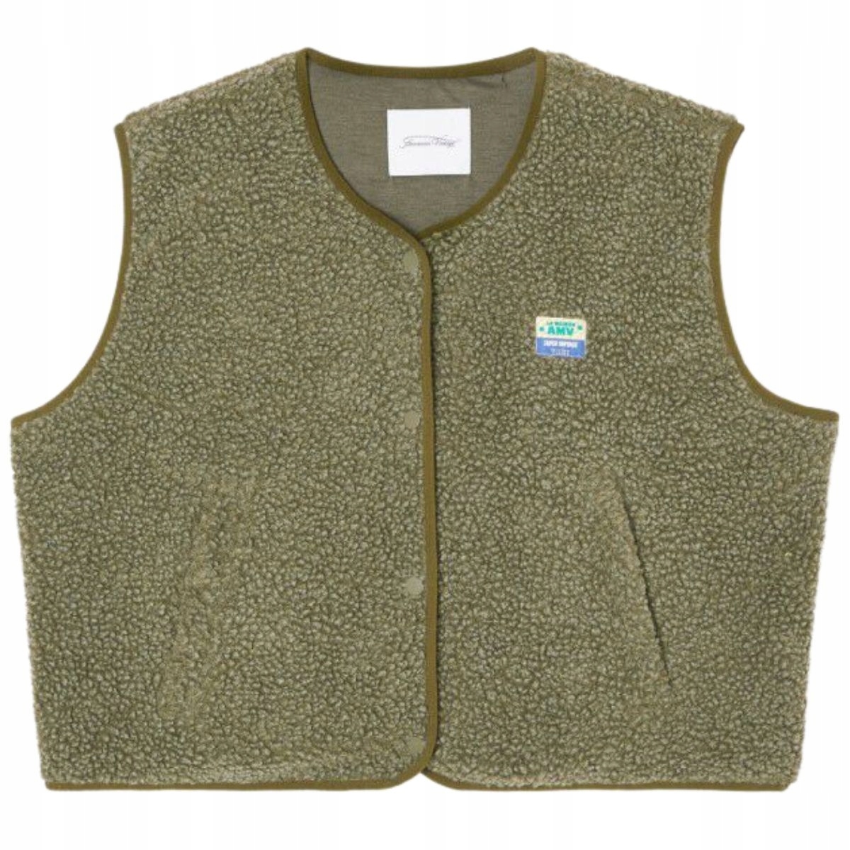Dámská vesta Hoktown Melange Varan Khaki M/L American Vintage