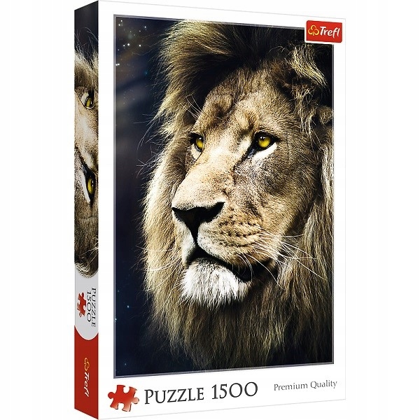 

Puzzle 1500 Portret Lwa Natura Zwierzęta Trefl