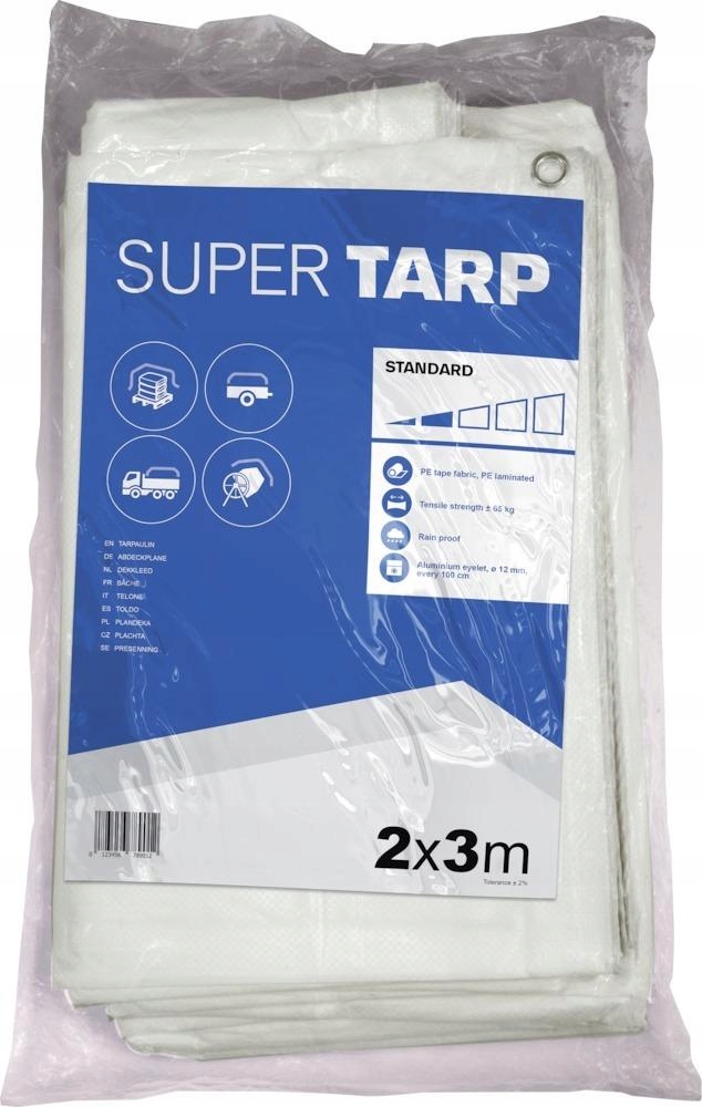 Univerzálna plachta 150 g/m2 pevná 4x6 m