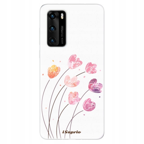Silikonowe etui iSaprio Flowers 14 do Huawei P40