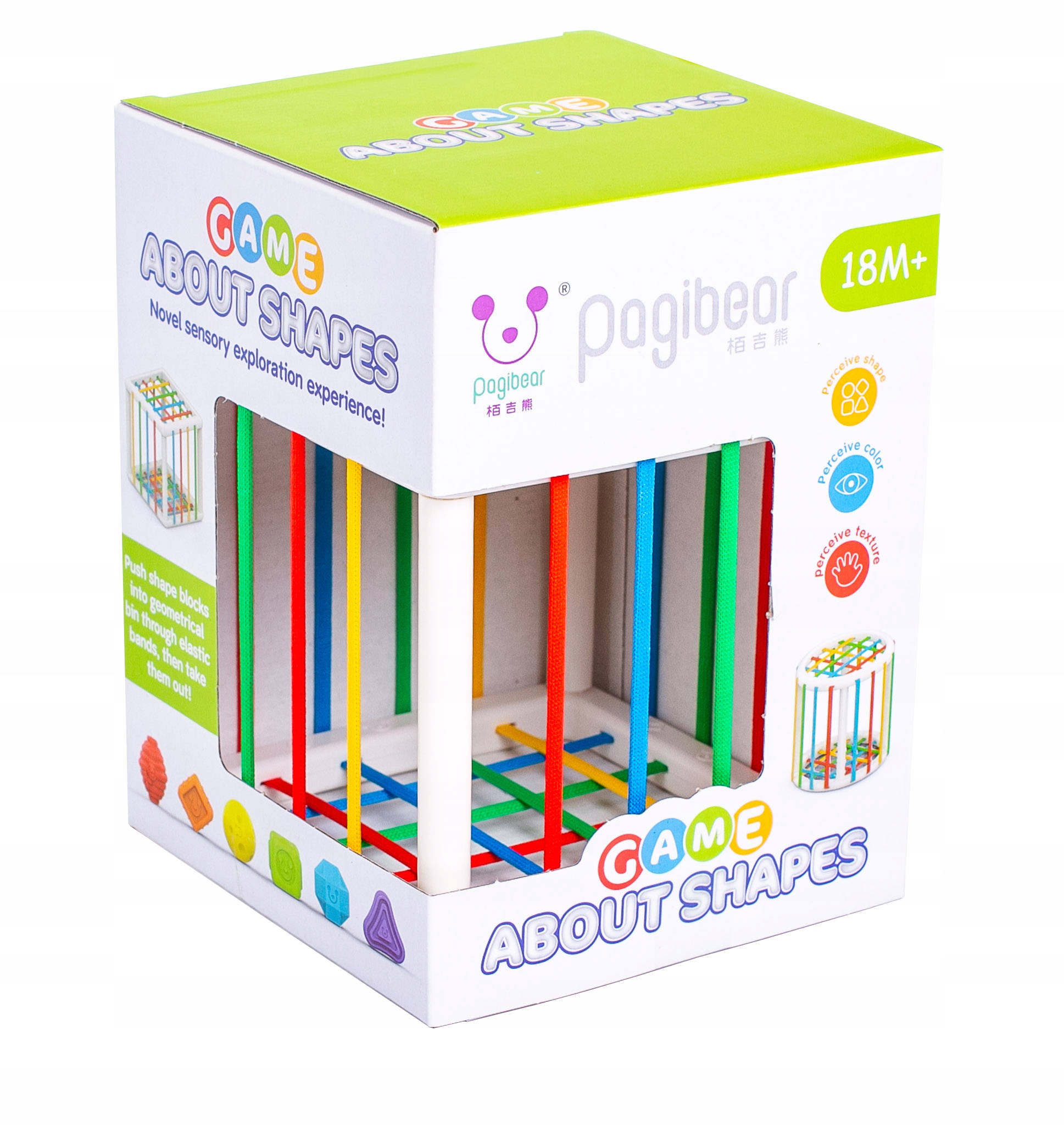 ELASTYCZNA KOSTKA SORTER SZNURKI GRZECHOTKI KLOCKI Marka Doris