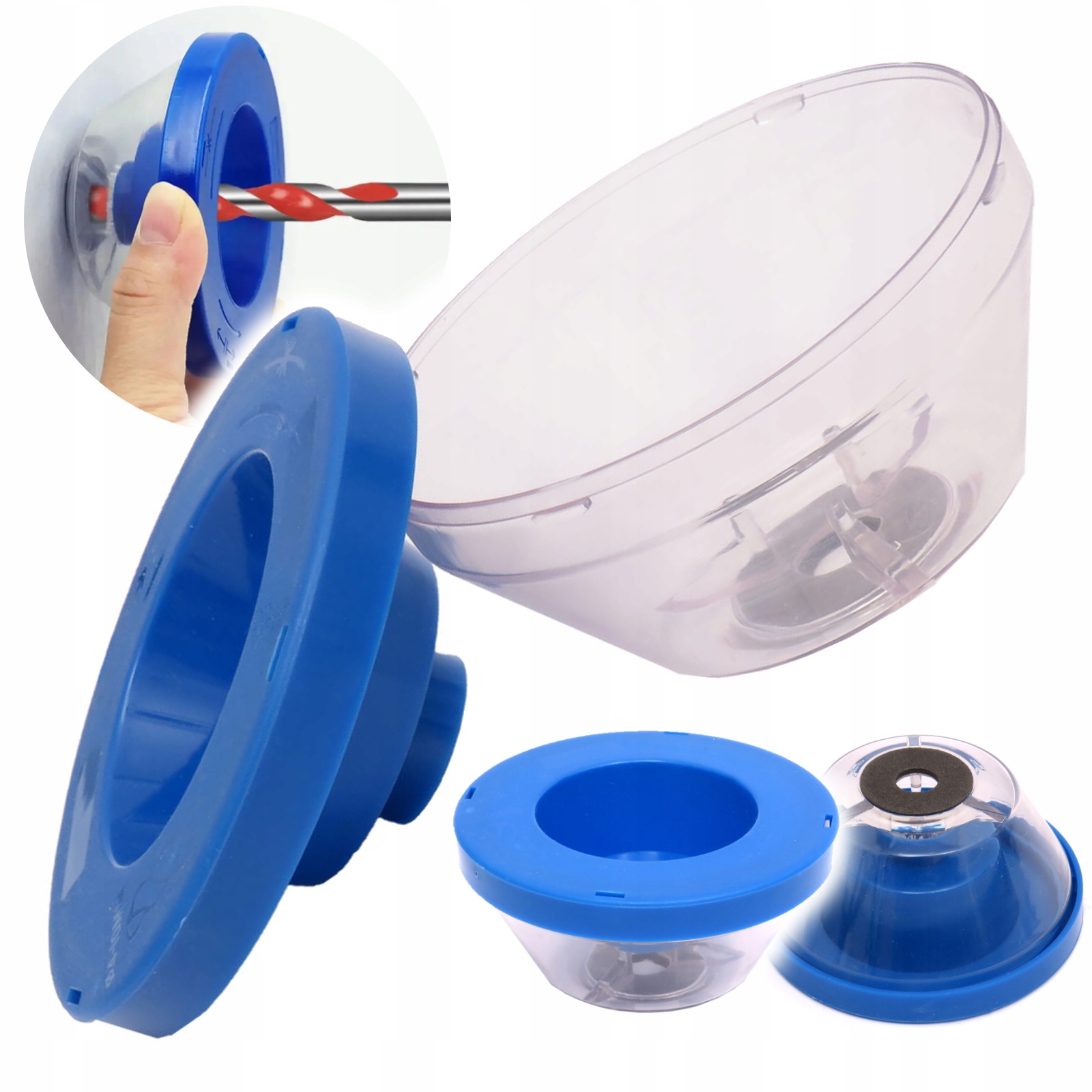 OSŁONA PRZECIWPYŁOWA NAKŁADKA DO WIERTARKI 4-10mm