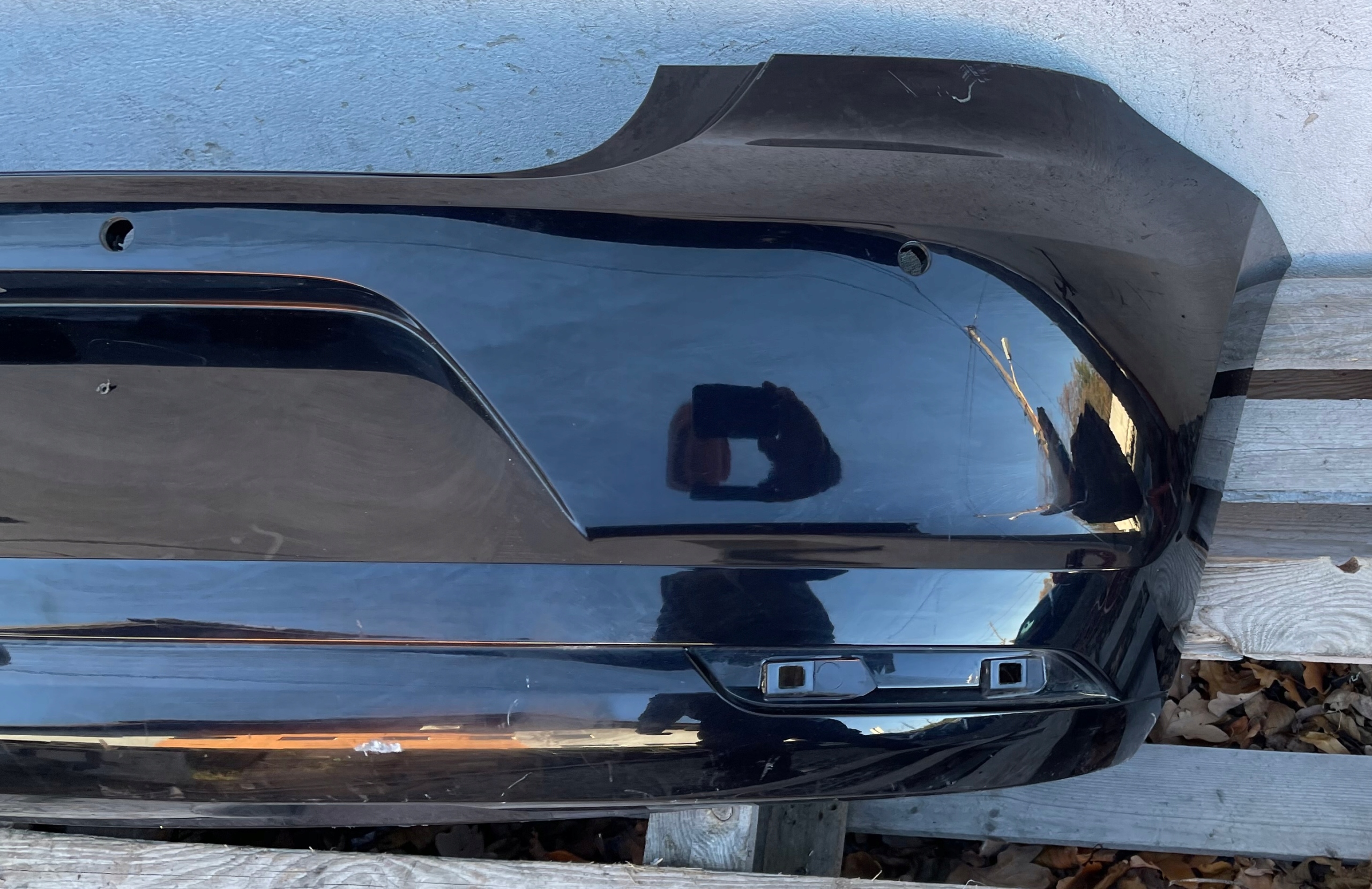 VW POLO V 6C 2014 - bumper rear part rear below PDC 6C6807421A