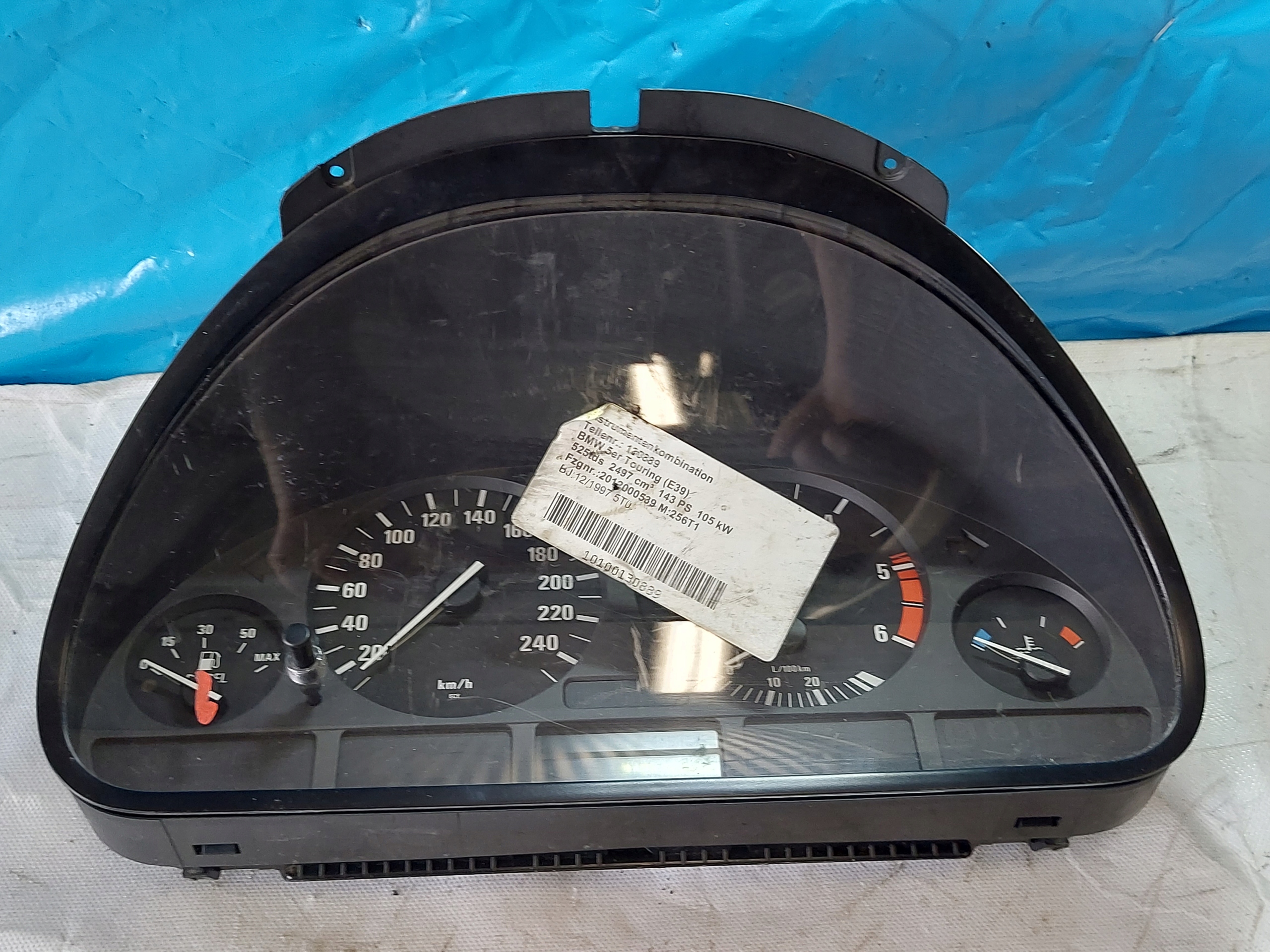 dials clock BMW 5 E39 525TDS 62118375898