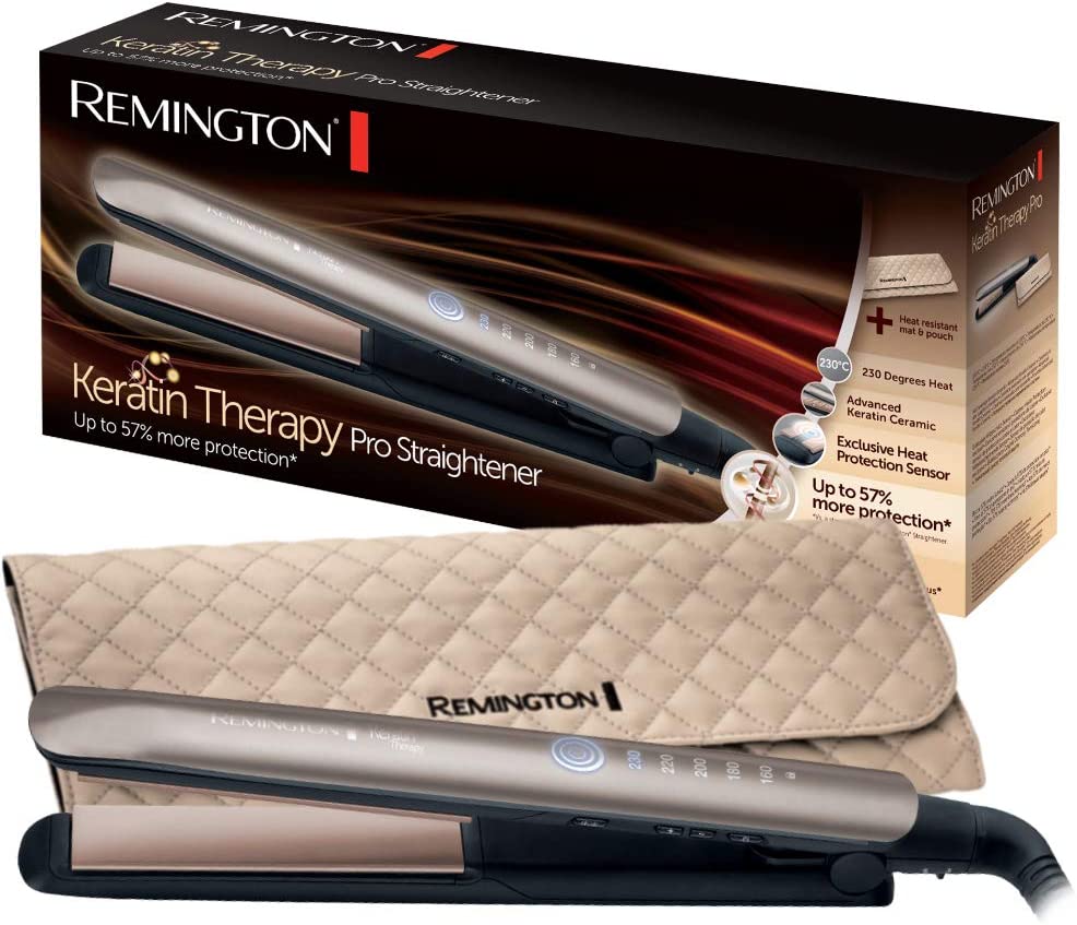 Žehlička Na Vlasy na vlasy s keratinem Remington S8590 5v1 Keratin Therapy pouzdro
