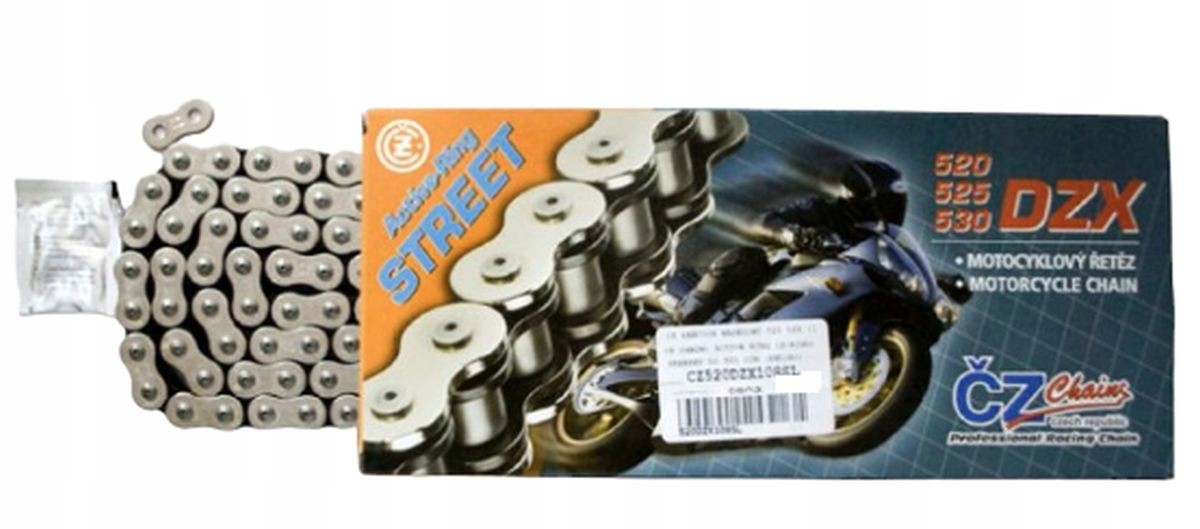 Sk Retazová Sada 520 Dzx (118 Článkov) Active Ring (x-ring) Chrom Do 900 C