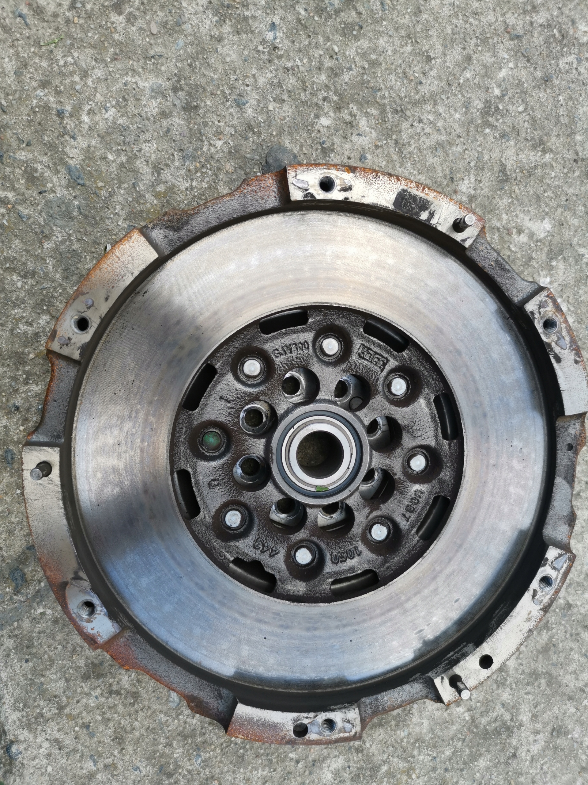 clutch wheel flywheel TRANSIT CUSTOM 2.0 TDCI