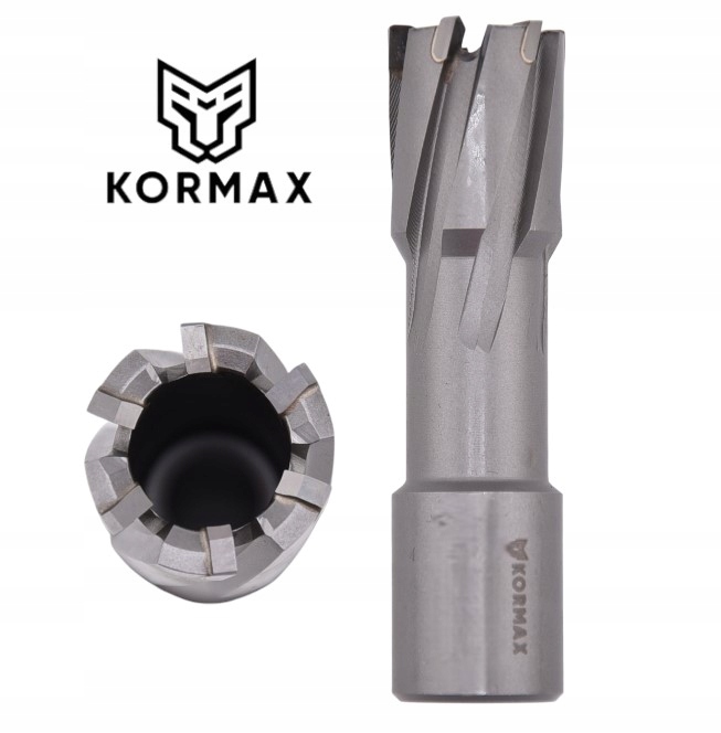 Fréza trepanační s karbidem 19 x 35 mm vrták 19 x 35 Weldon Kormax
