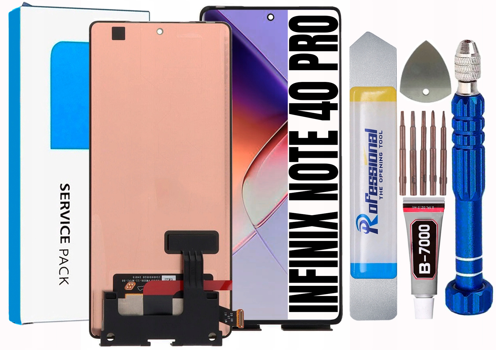 Displej Pro Infinix Note 40 Pro 4G 5G Originální Displej