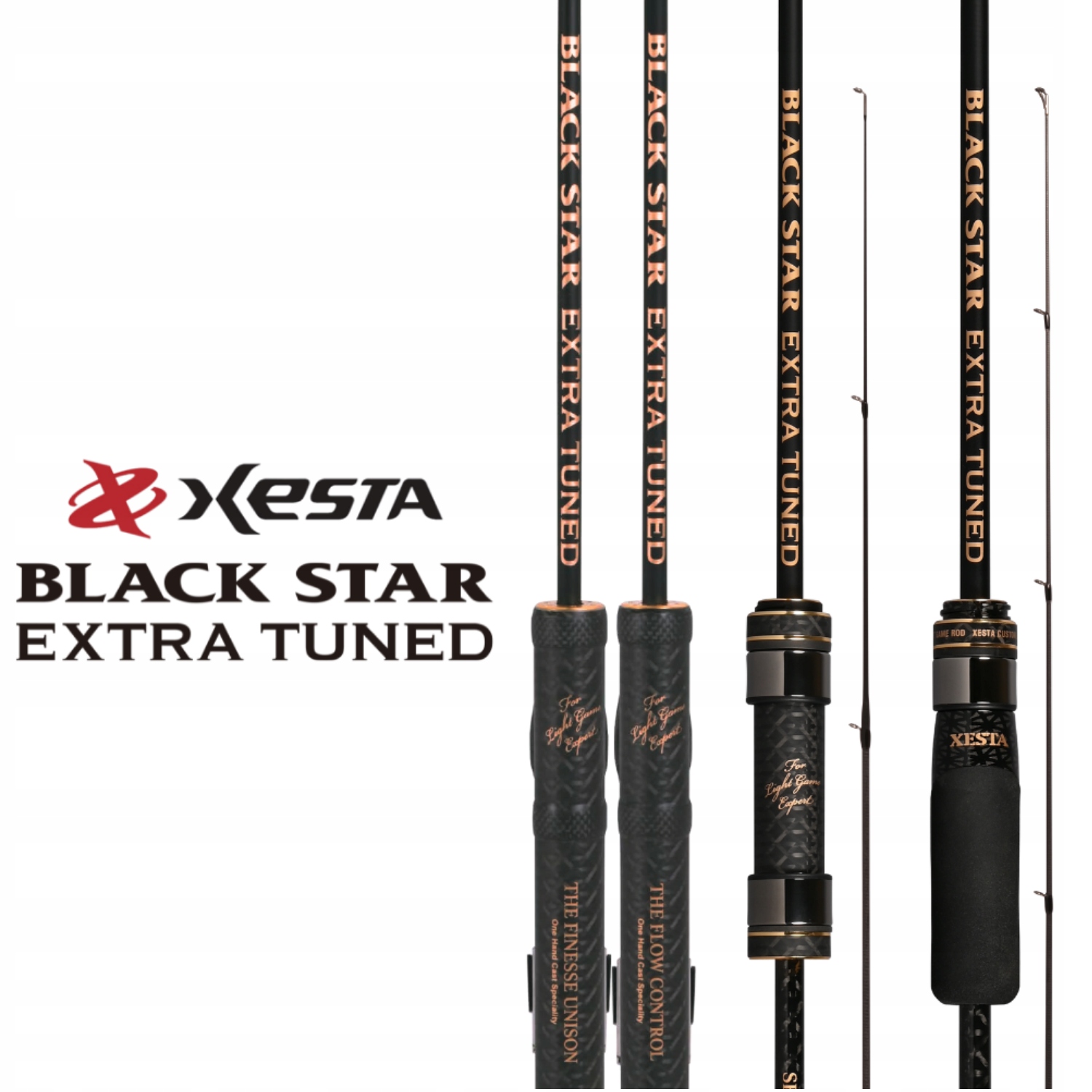Wędka spinningowa Xesta Black Star Extra Tuned S64UL-S Semi-automatic