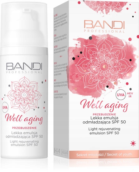 Bandi Well Aging SPF 50 lekka emulsja odmładzająca