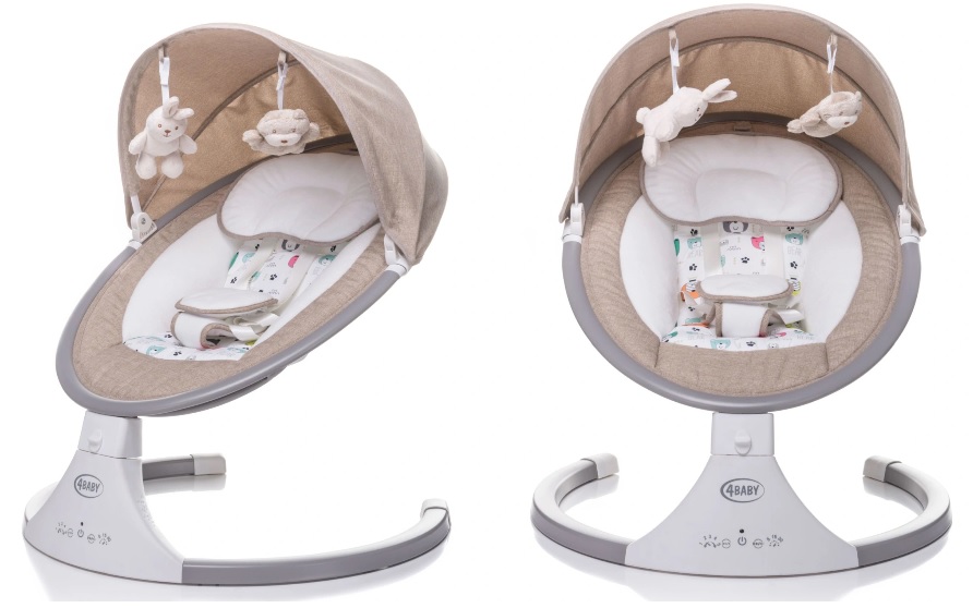 HUŚTAWKA ELEKTRYCZNA 4BABY ROCK N RELAX - HIT !!! Marka 4baby