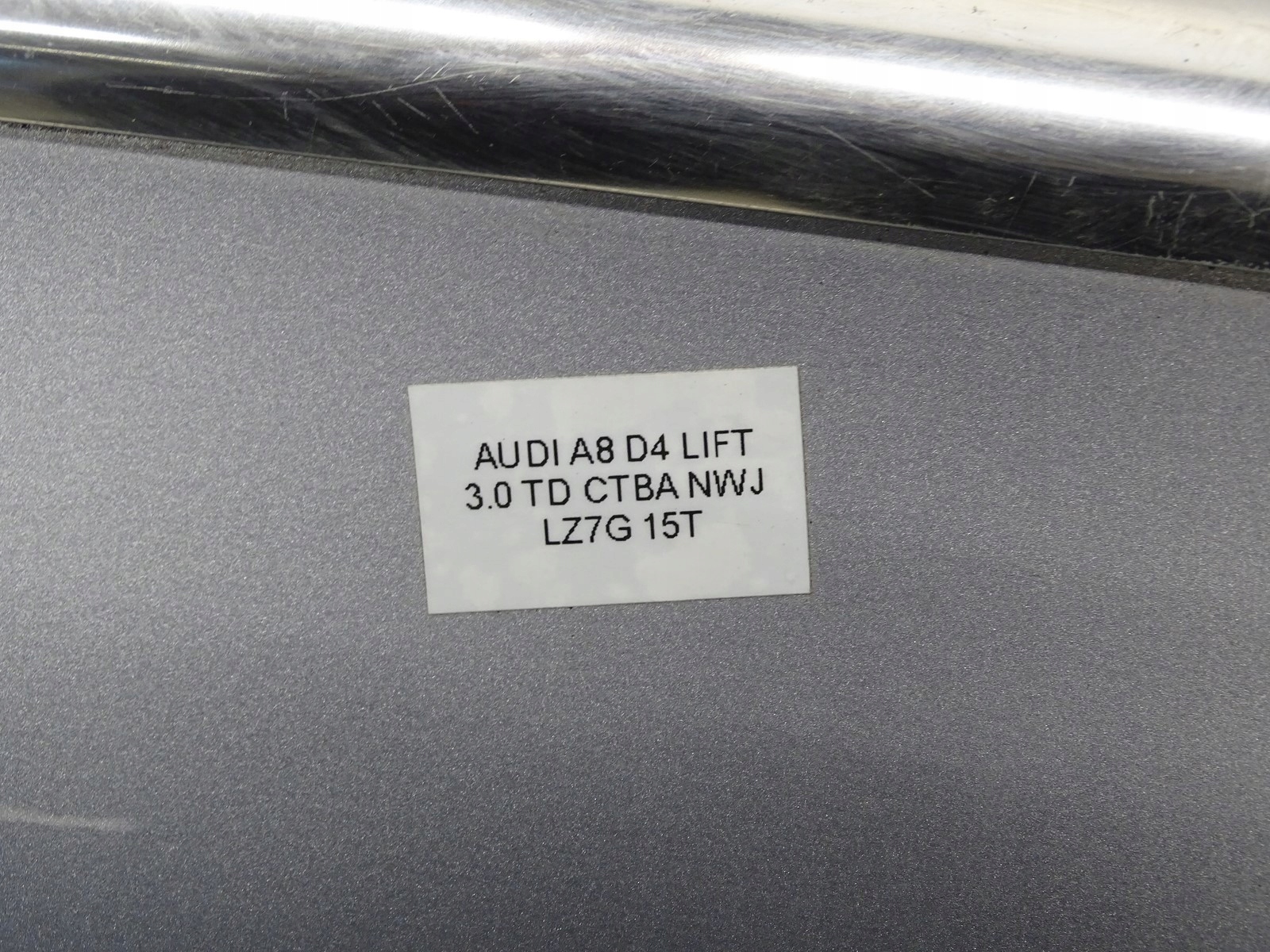 door left rear part rear. AUDI A8 D4 LIFT LZ7G