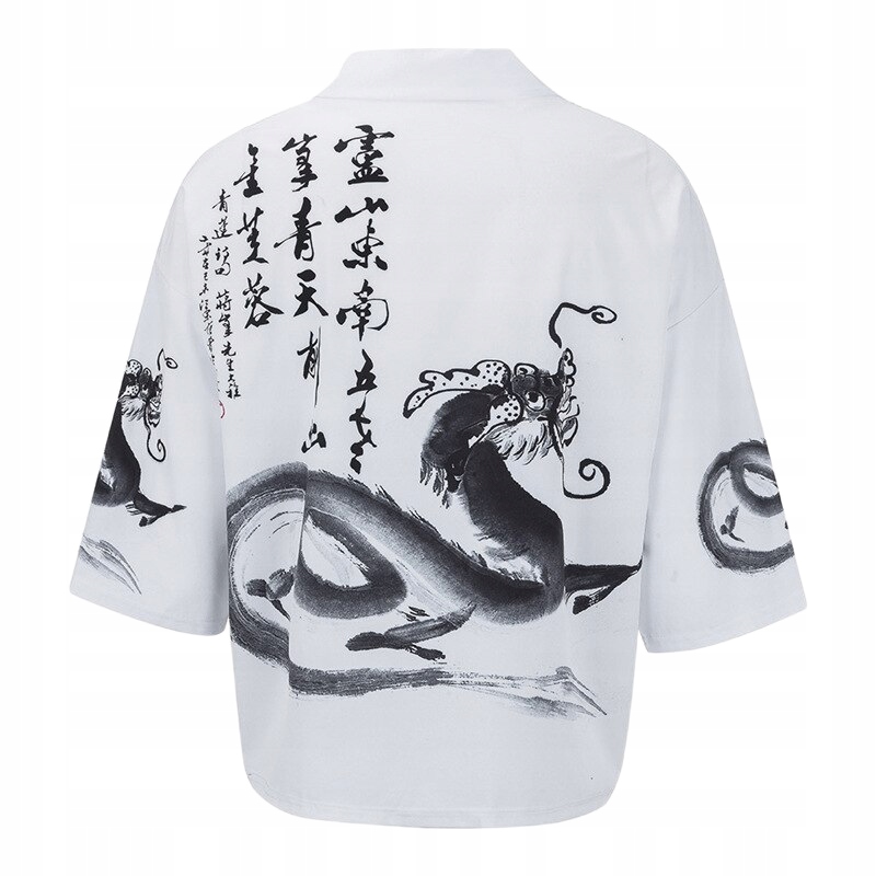 

Japońskie Kimono Haori Samuraj Kanji Suwenir SMOK3