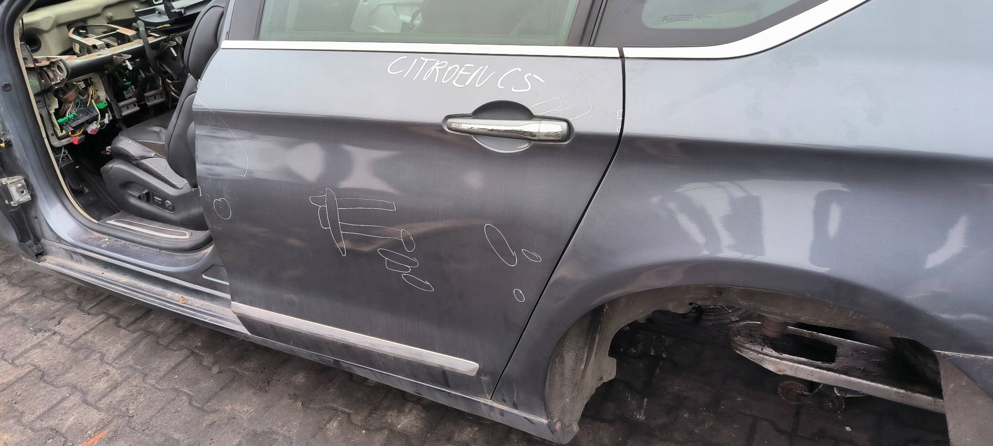 dveře levé záď CITROEN C5