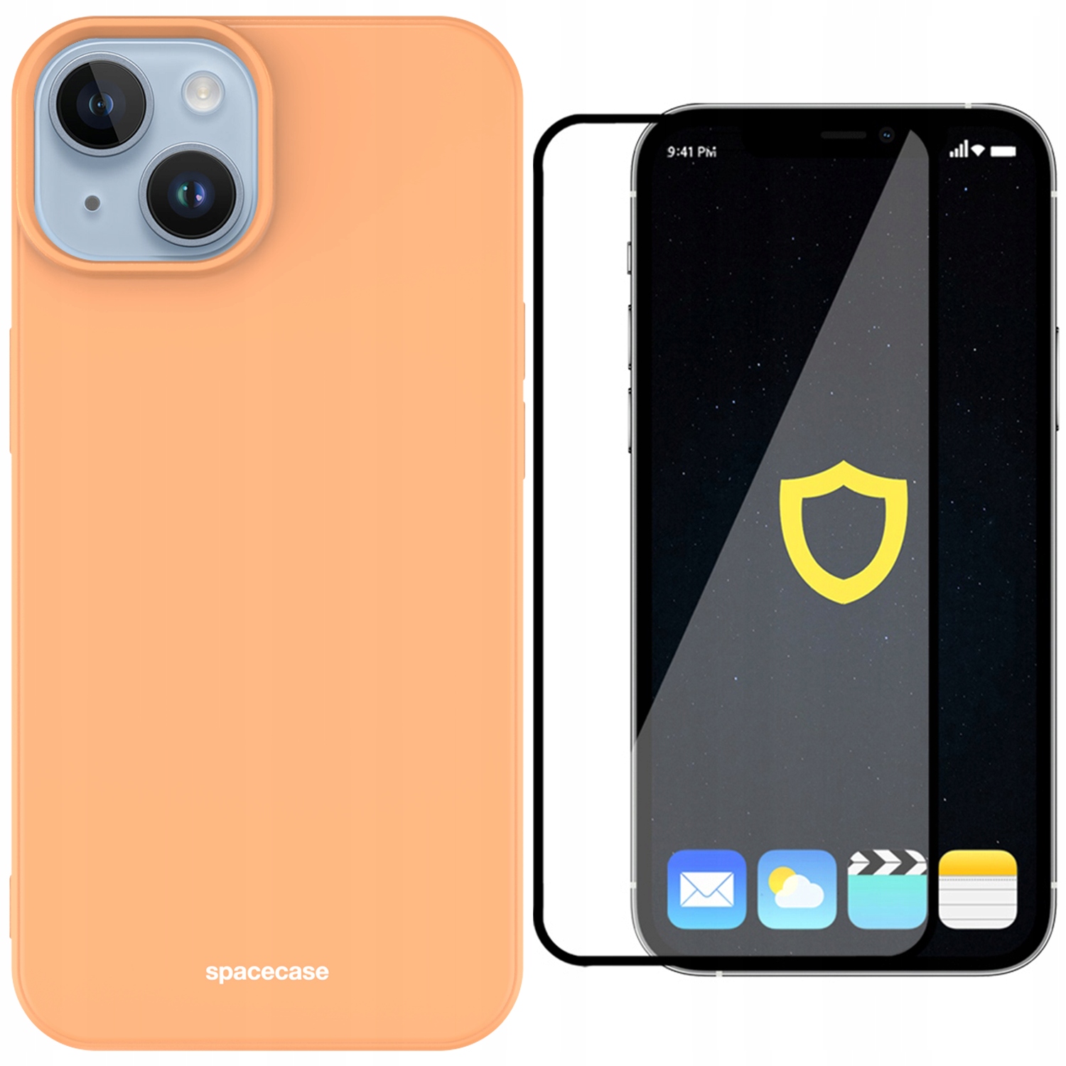 

Etui Case Matowe Spacecase Do Iphone 14 Szkło