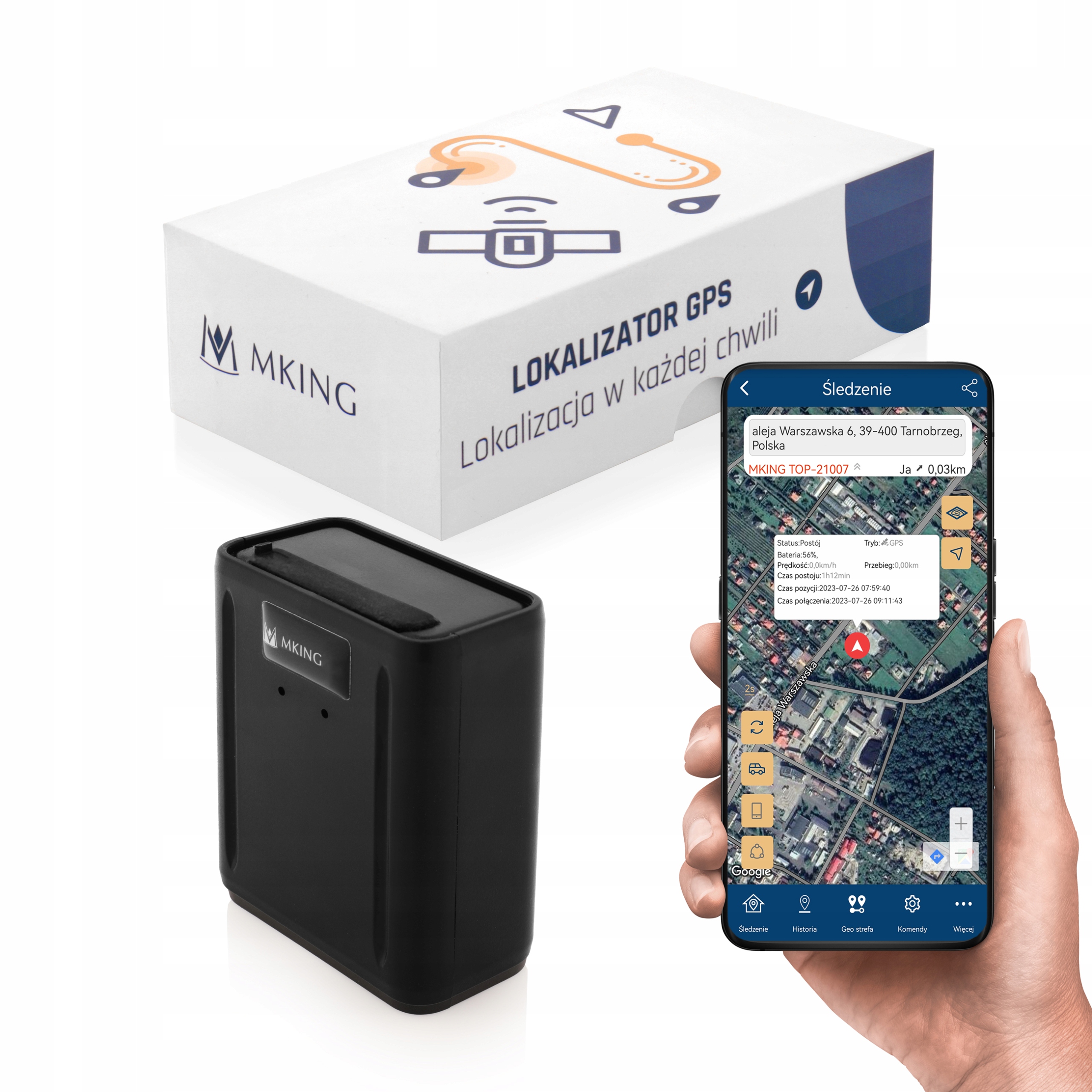 Lokalizator GPS 15 dni MAGNES ŚLEDZENIE PODSŁUCH