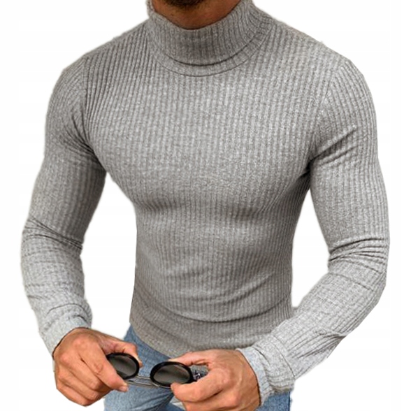 Pánský svetr Rolák Slim fit Athletic Elastický