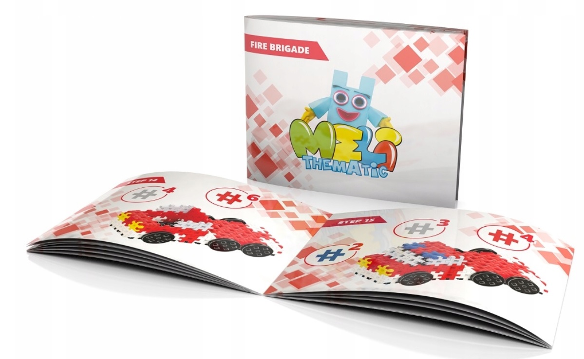 KLOCKI WAFLE MELI STRAŻ POŻARNA 4w1 BOYS Płeć chłopcy