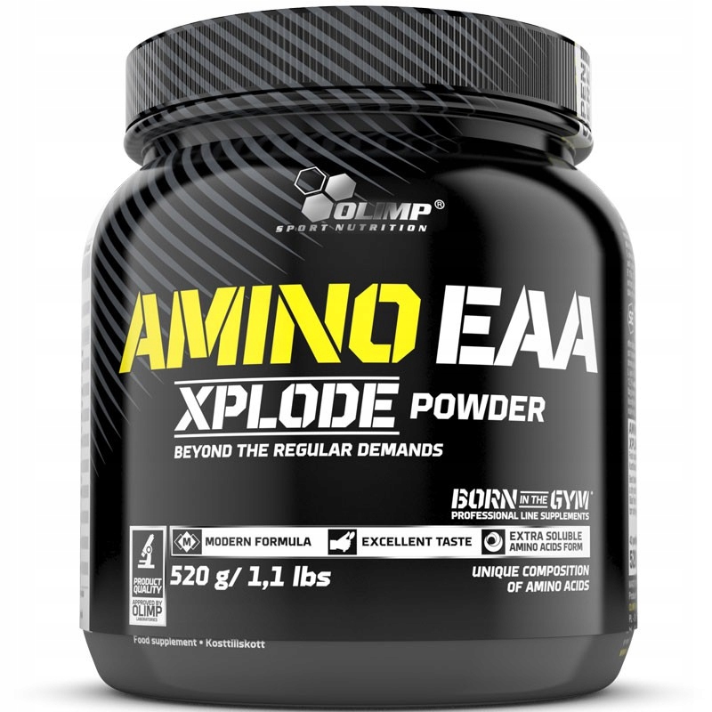 Olimp Amino Eaa Xplode Powder 520 g Aminokyseliny Rozpustnost Regenerace