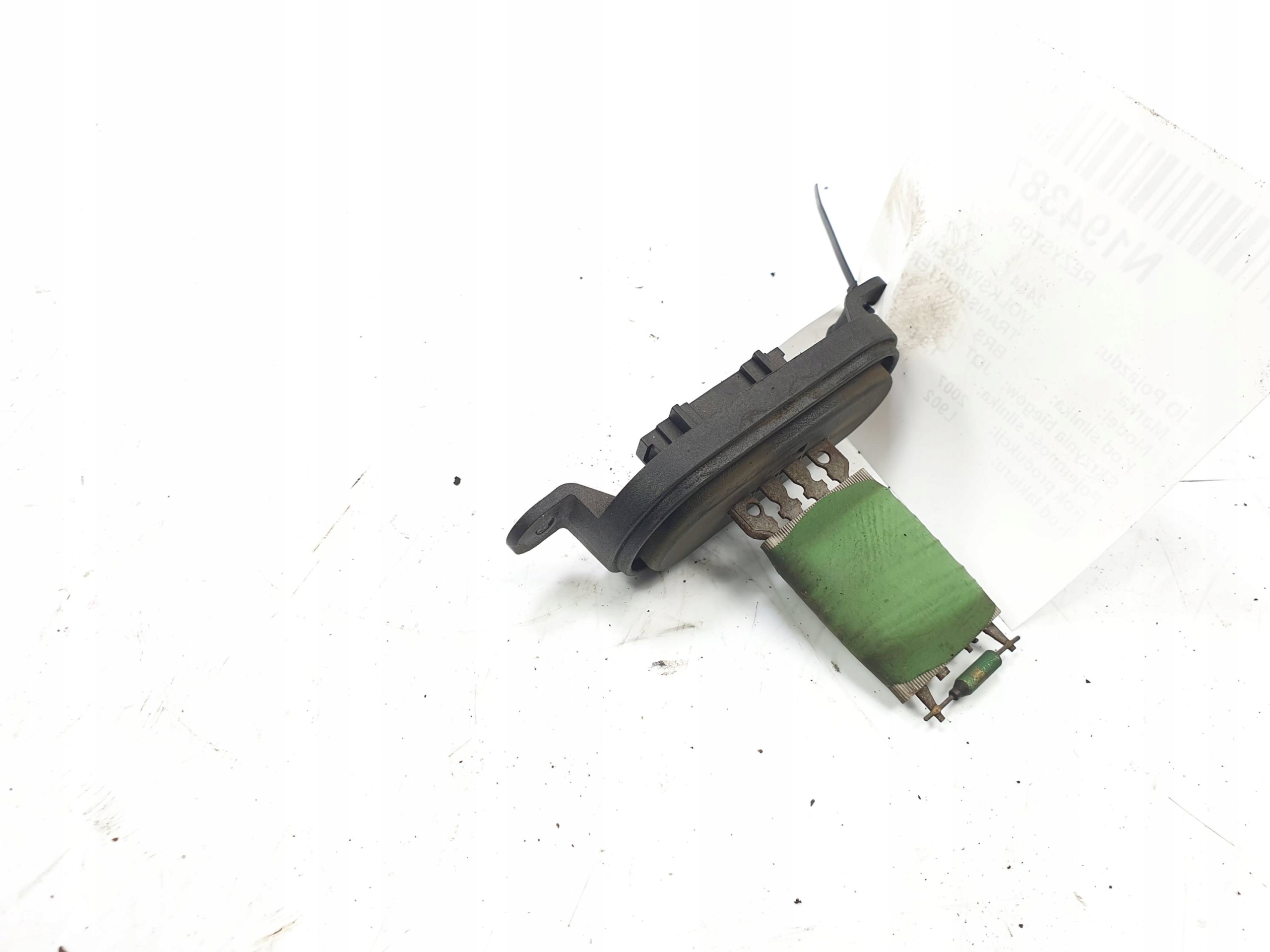 resistor, rheostat, regulator VOLKSWAGEN TRANSPORTER T5