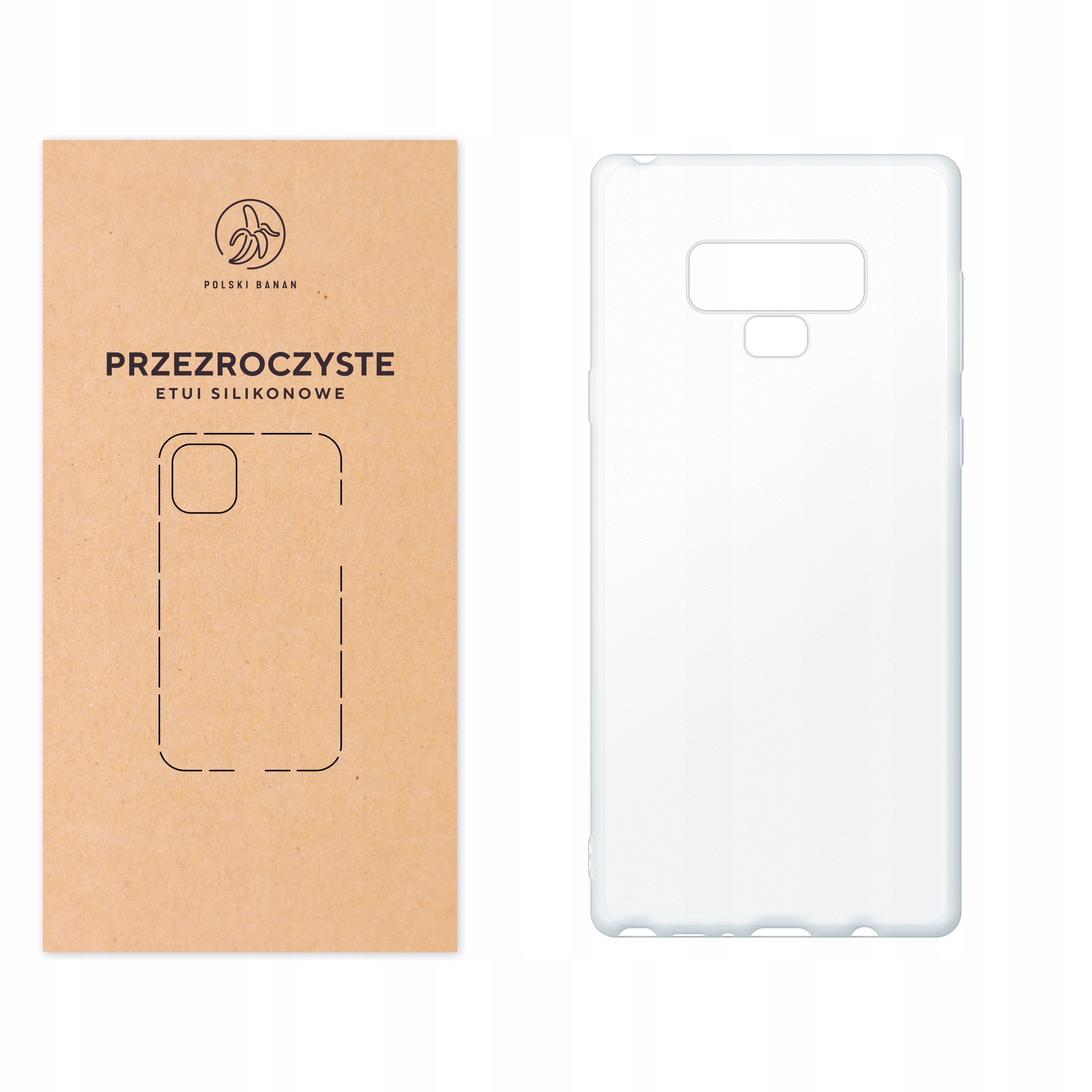 

Etui silikonowe Polski Banan do Samsung Note 9