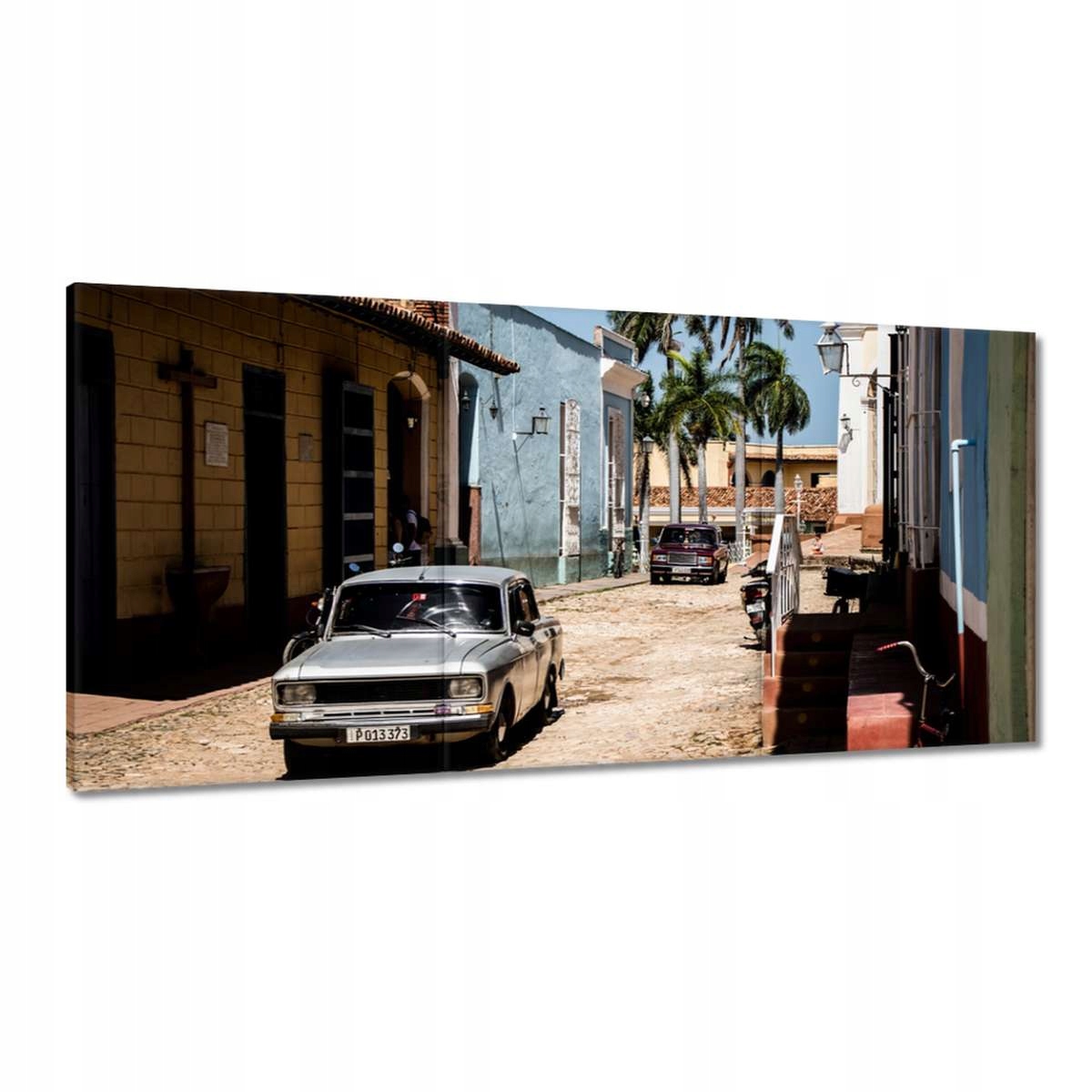 Obrazy 120x60 Lada Kubánské taxíky