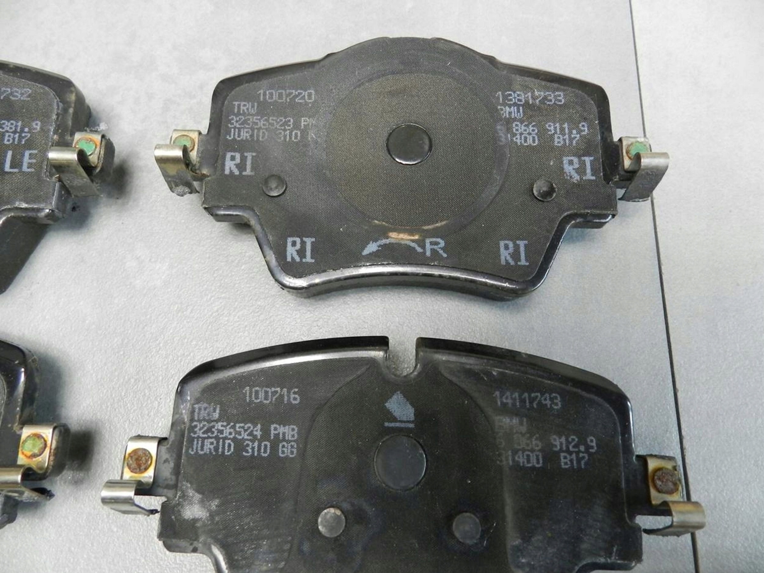 BMW X1 F48 2.0 d discs plates front 6799351 307X24