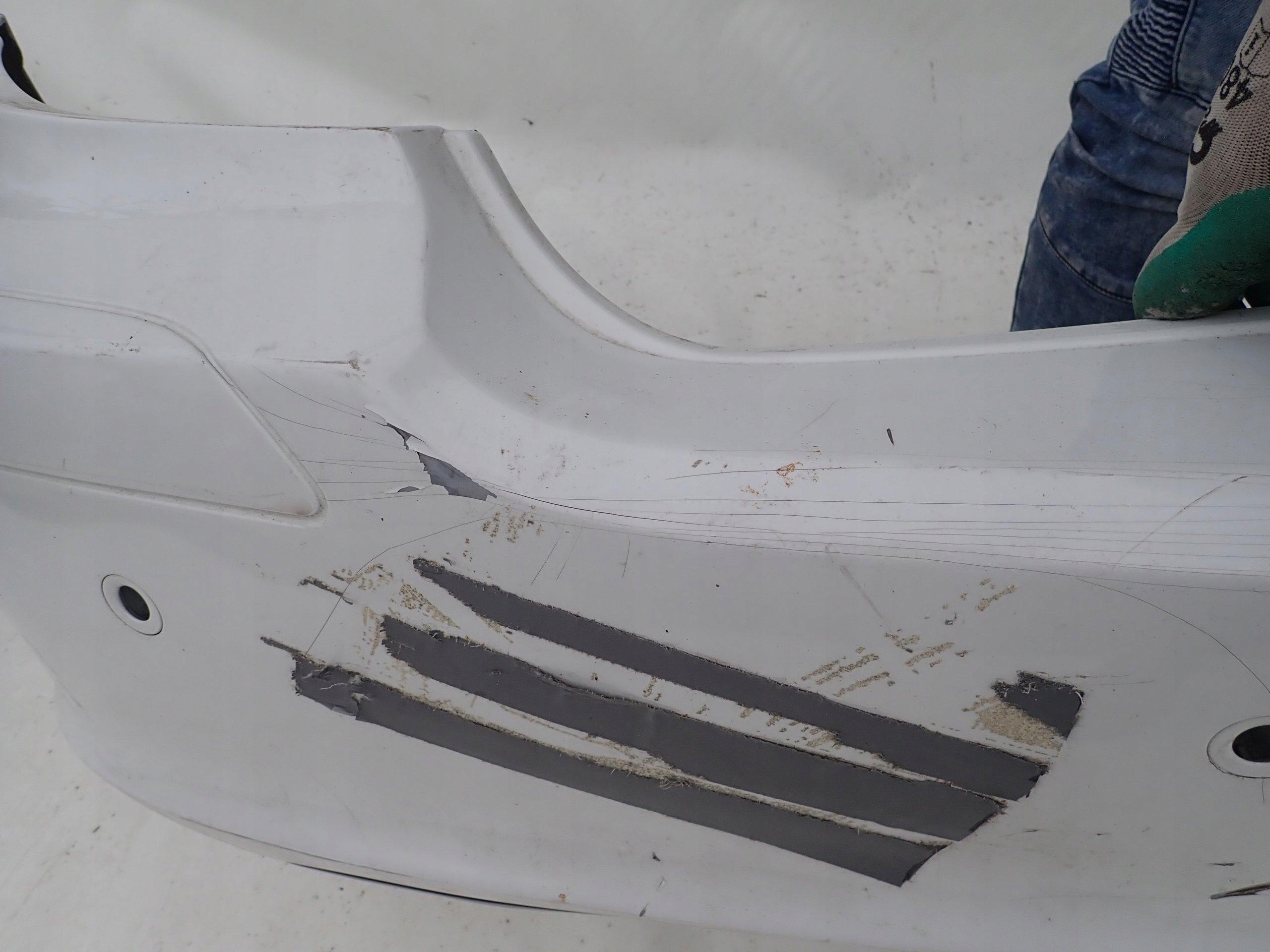 MERCEDES R-class 05-09 bumper rear part rear PDC towing