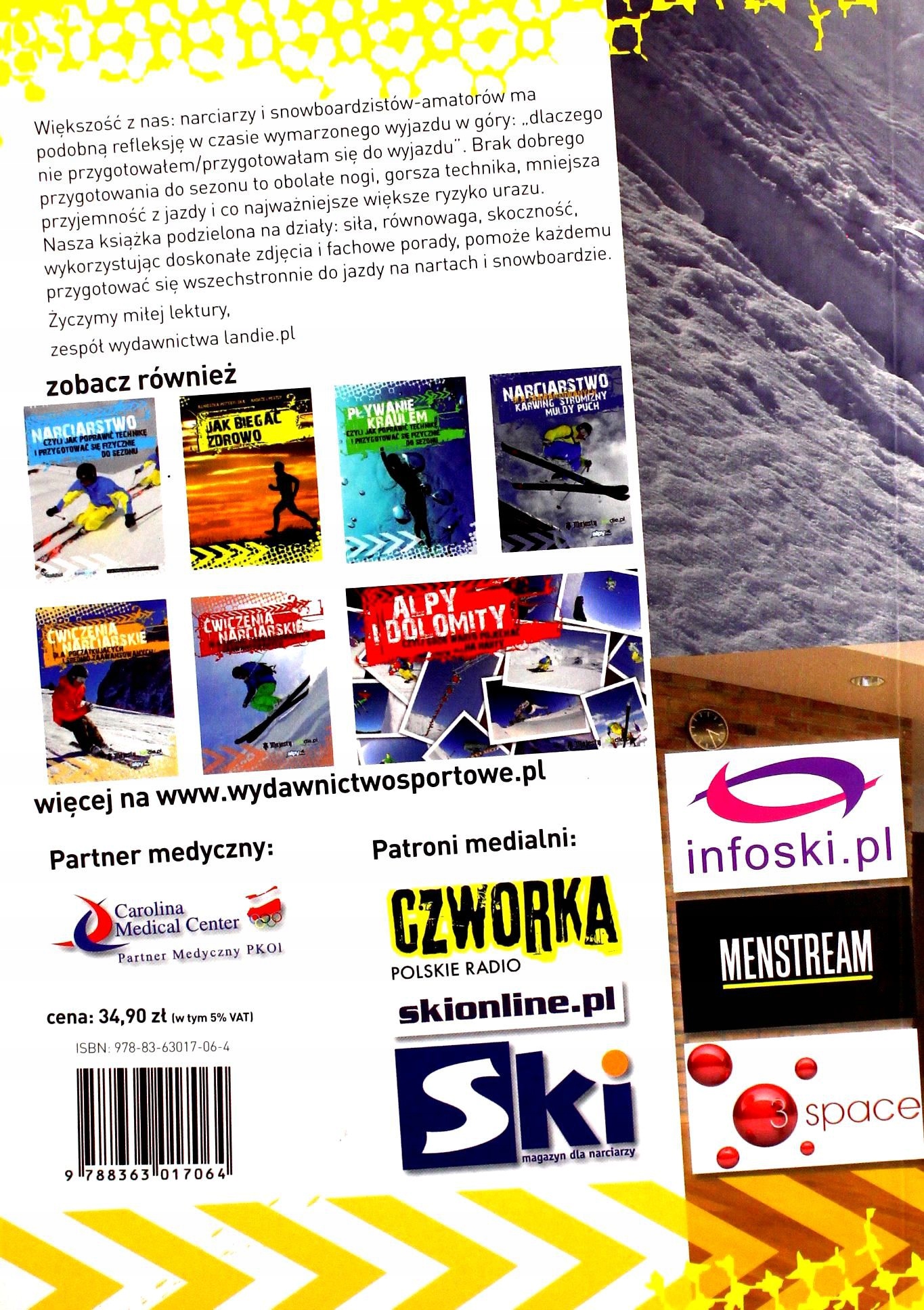 PRZYGOTOWANIE DO SEZONU ZIMOWEGO-ĆWICZENIA NA SIŁĘ Stan opakowania oryginalne