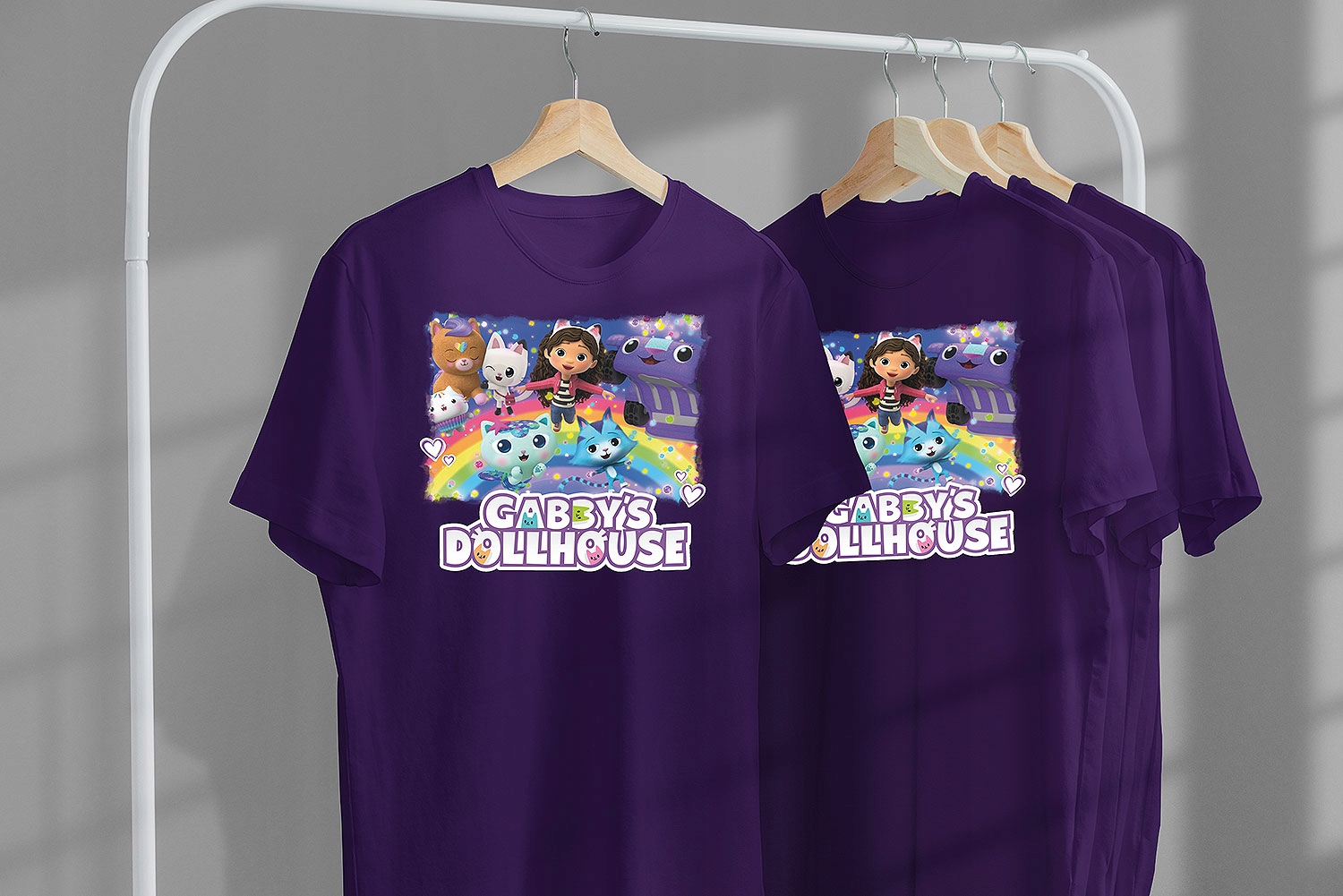 T-SHIRT KOSZULKA DLA DZIECKA KOCI DOMEK GABI 152 SUPER JAKOŚĆ Rozmiar L