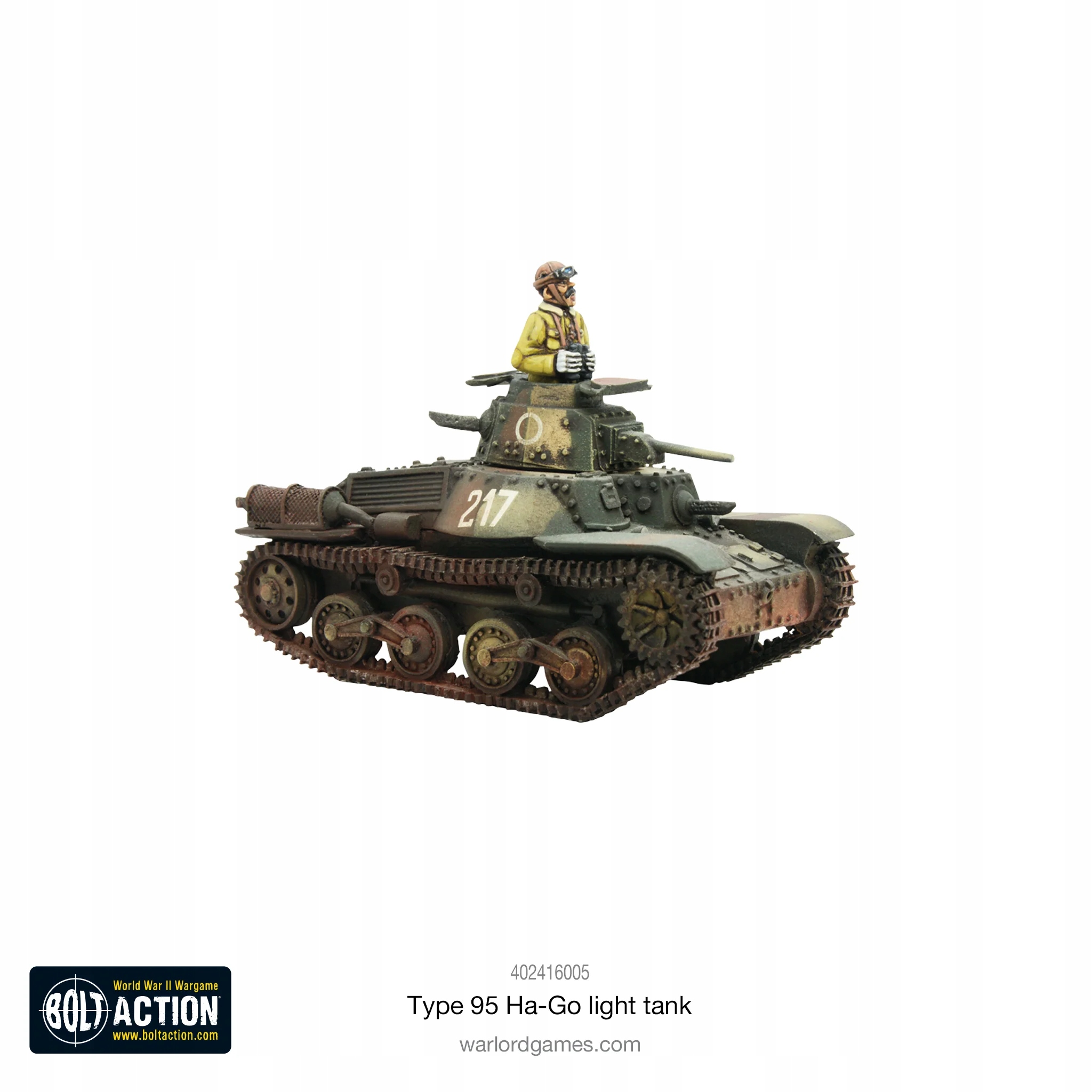 BOLT ACTION Japanese Type 95 Ha-Go light tank System Inne systemy