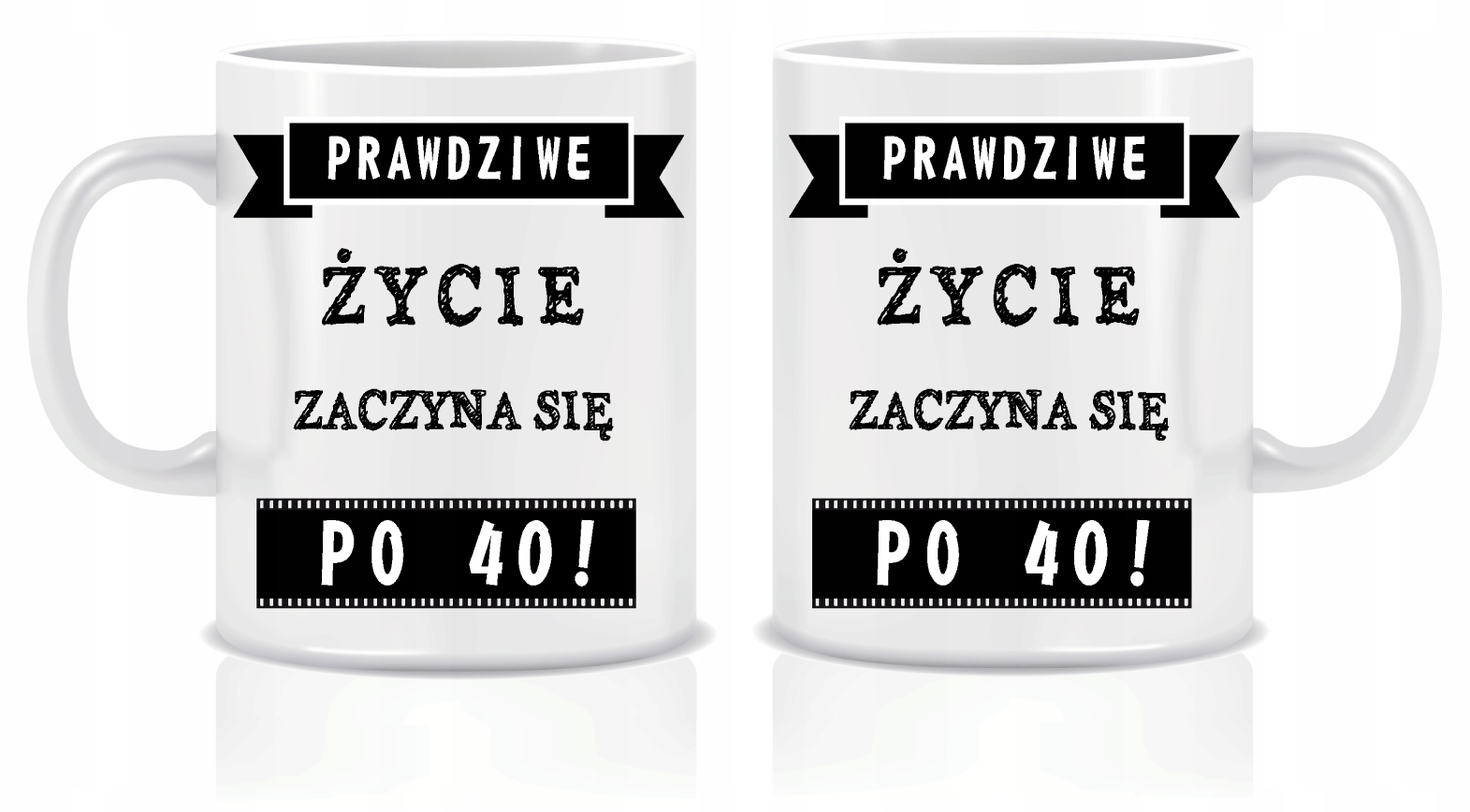 

Kubek Urodzinowy Prezent Urodziny 30, 40, 50, 60