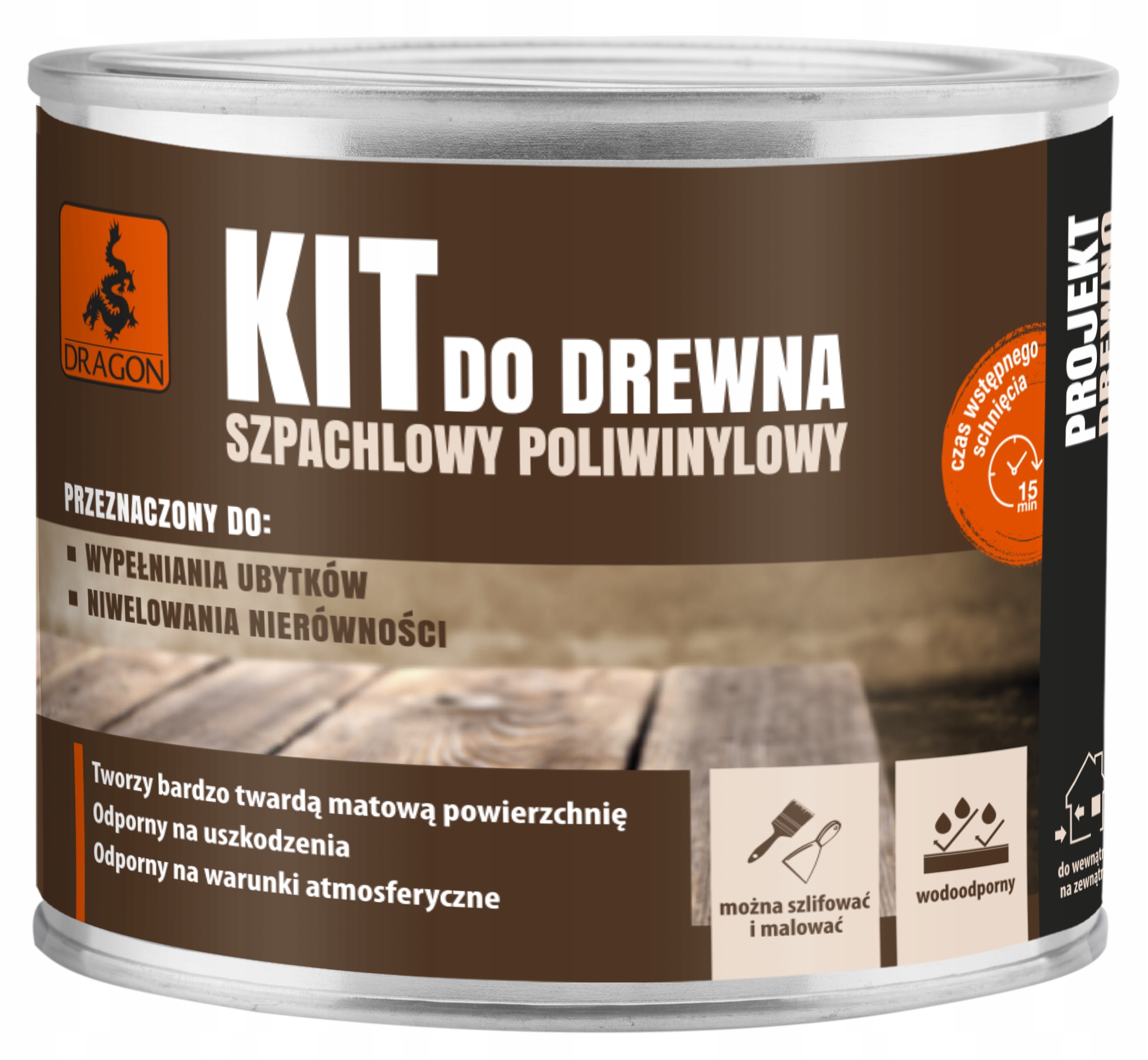 

Dragon Kit Do Drewna Szpachlowy Poliwinylowy 250 G