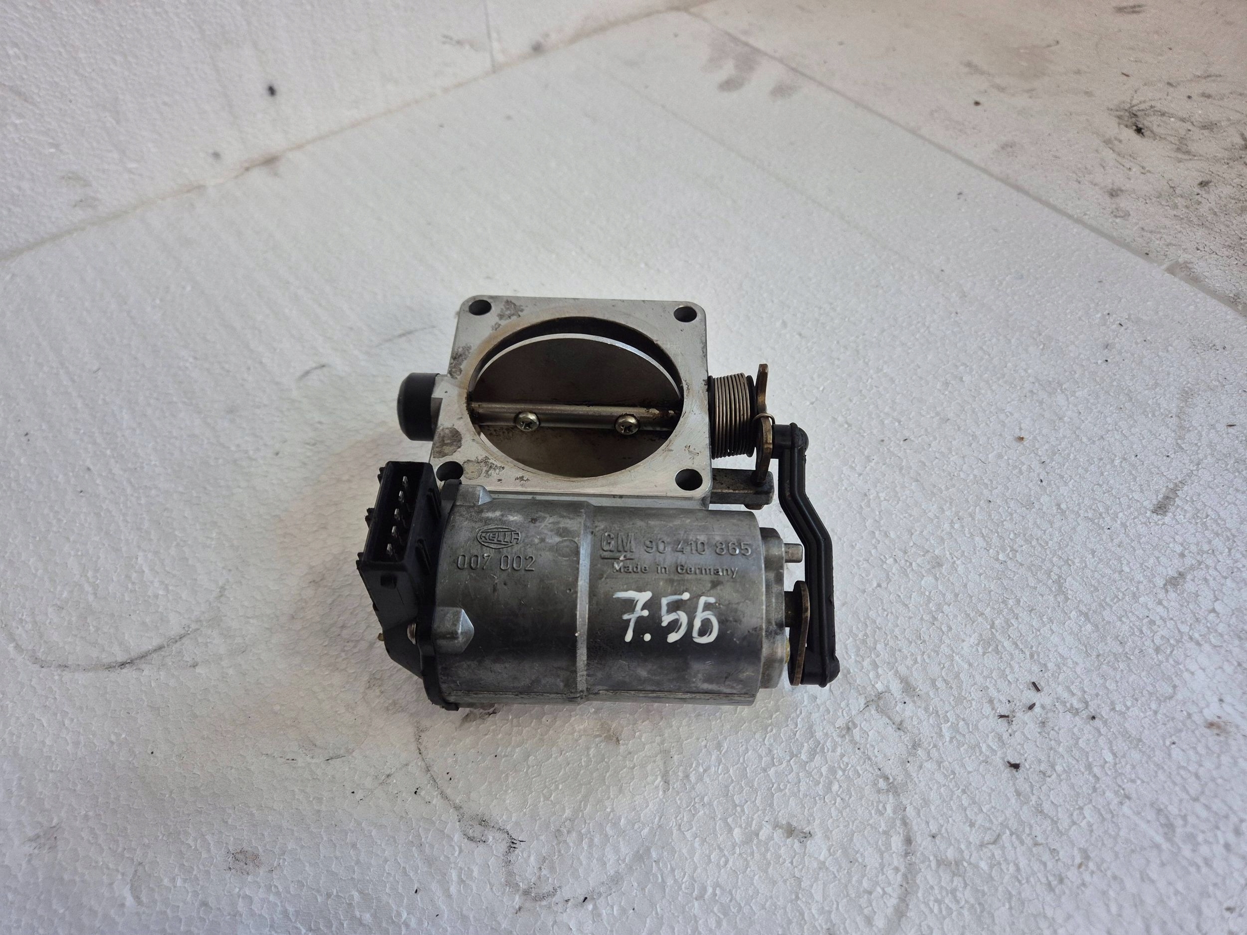 Valvola a farfalla 90410865 Opel Vectra B 2.5 B