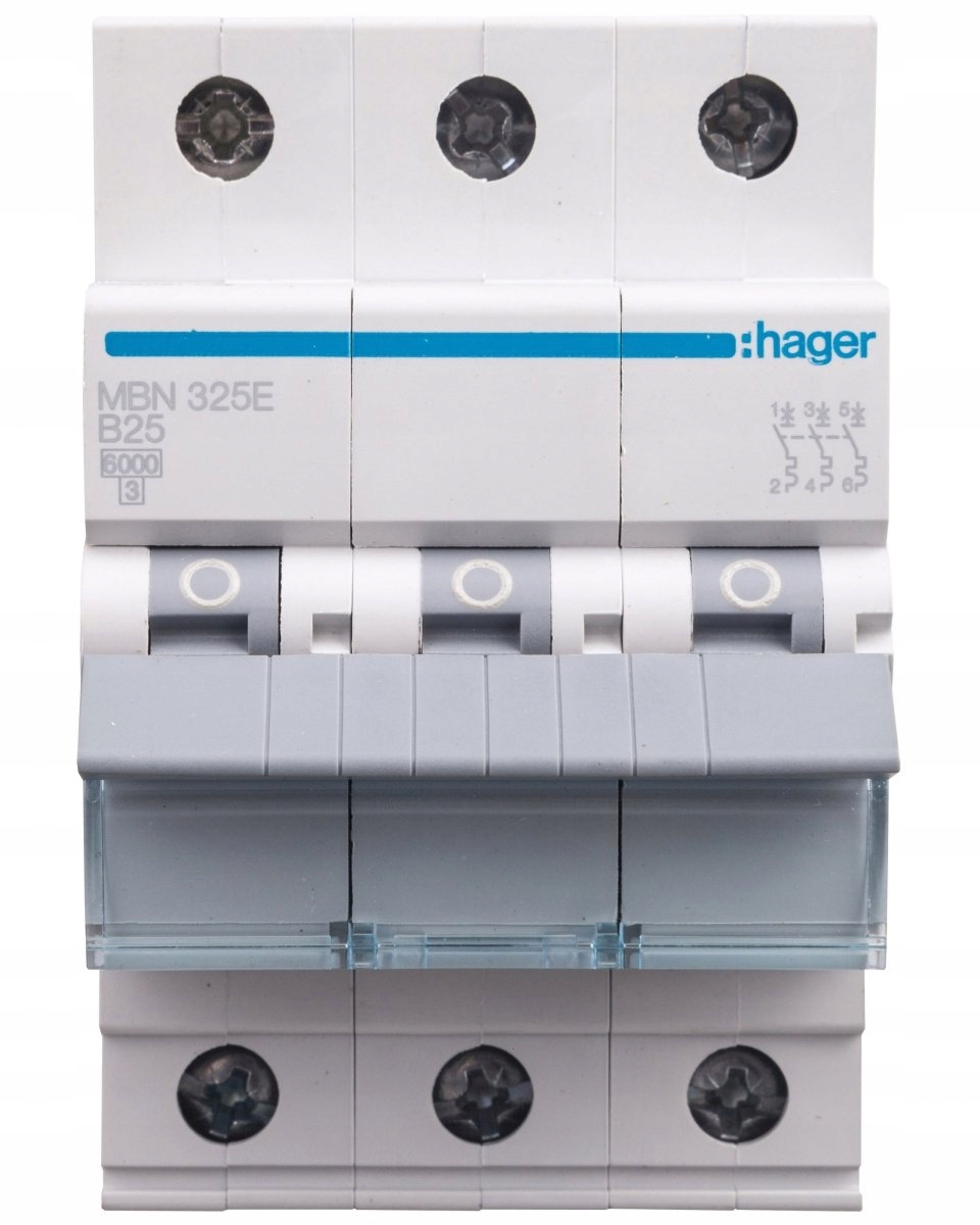 

Wyłącznik nadprądowy 3P B 25A 6kA Ac MBN325E