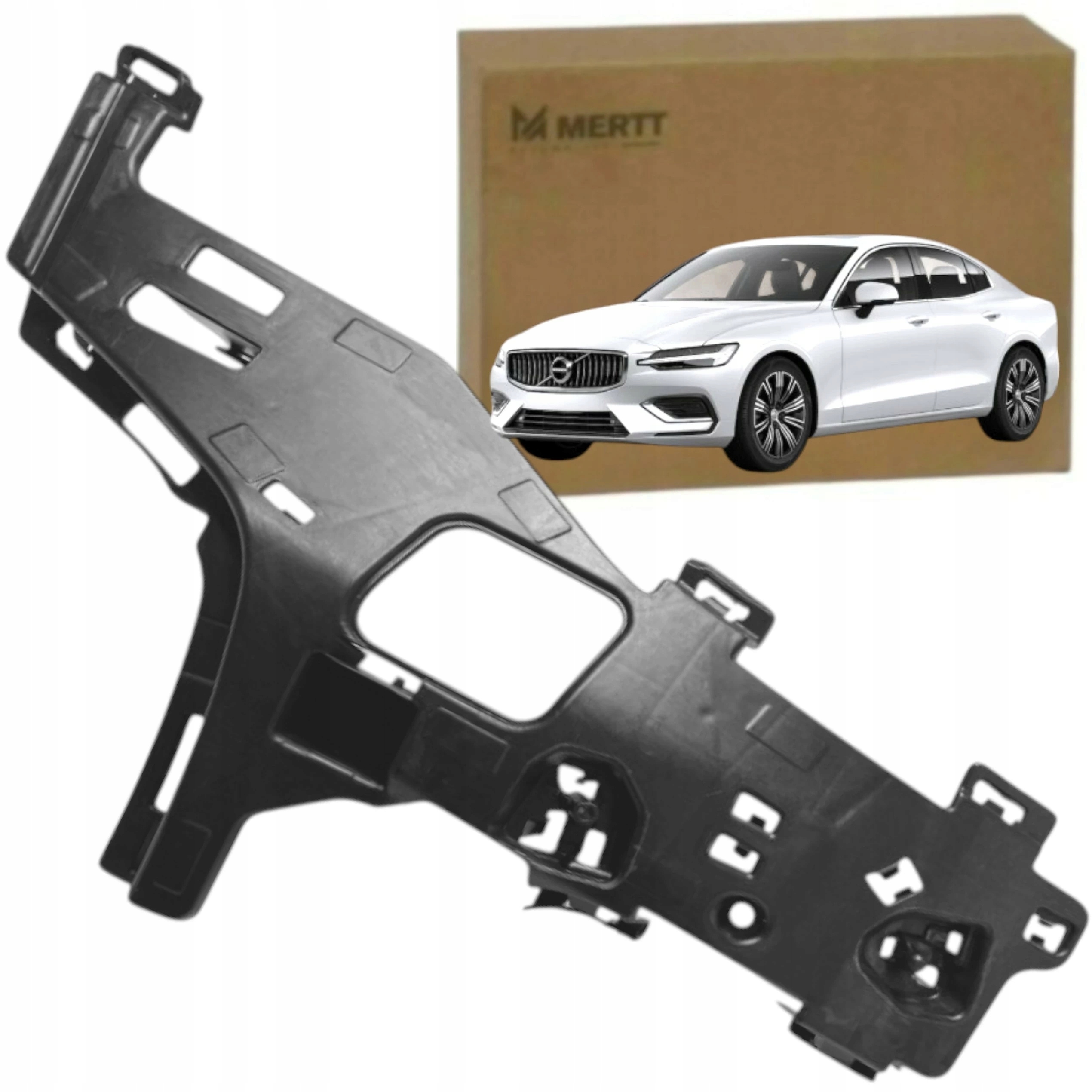 Skluzavka držák uchycení držák nárazníku Pravý Volvo S60 V60 III 2018+