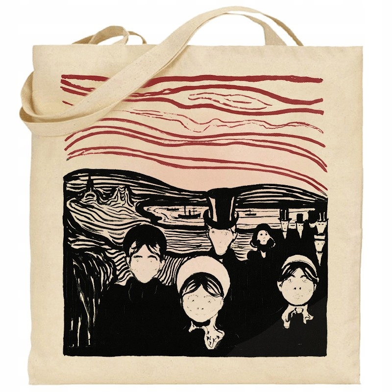 torba ecru M074 Munch Lęk Litoryt