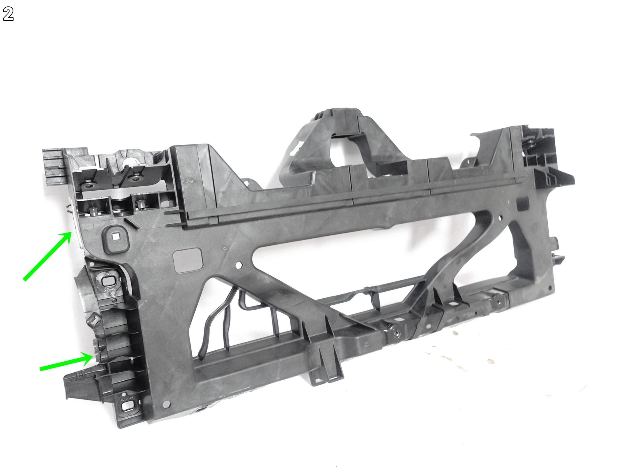 SKODA ELROQ 5LB 25- front panel, wall console front