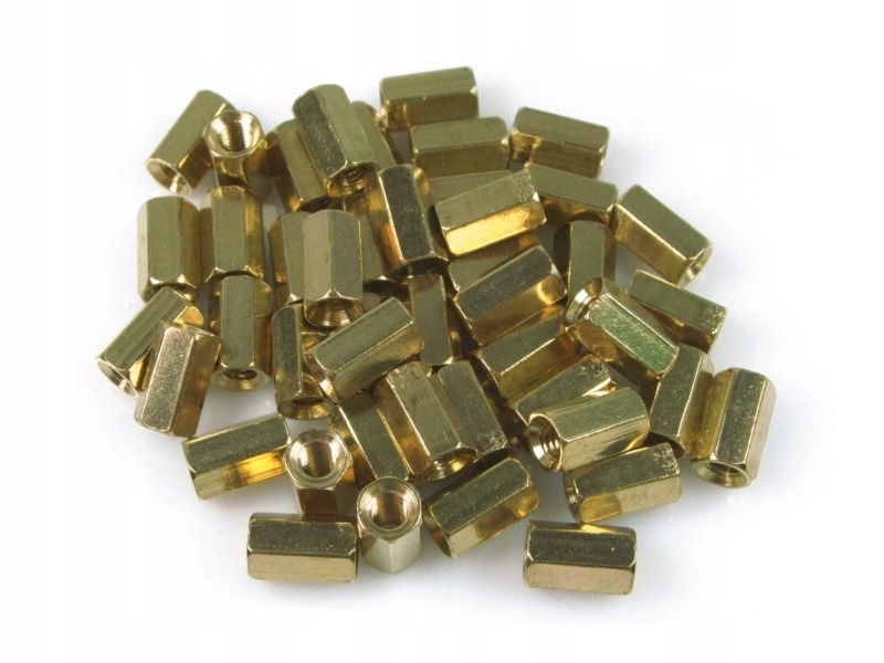 

20szt. Tulejki Dystansowe M3 8MM Mosiężne
