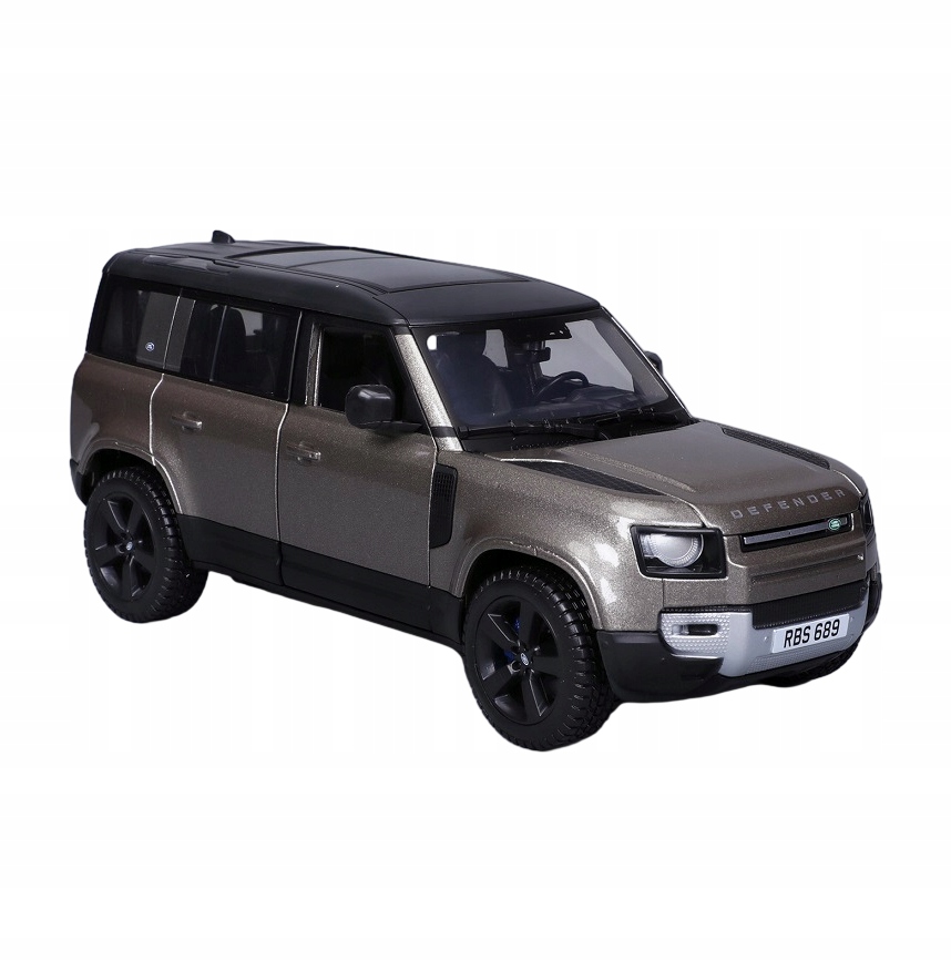 Land Rover Defender 2022 stříbrný 1:24 Bburago
