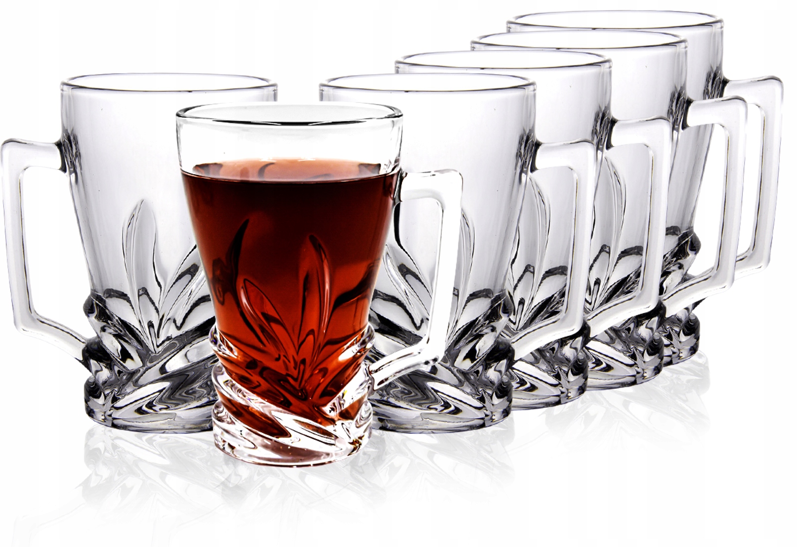 

Komplet szklanek kryształowych do Latte Erica 6szt