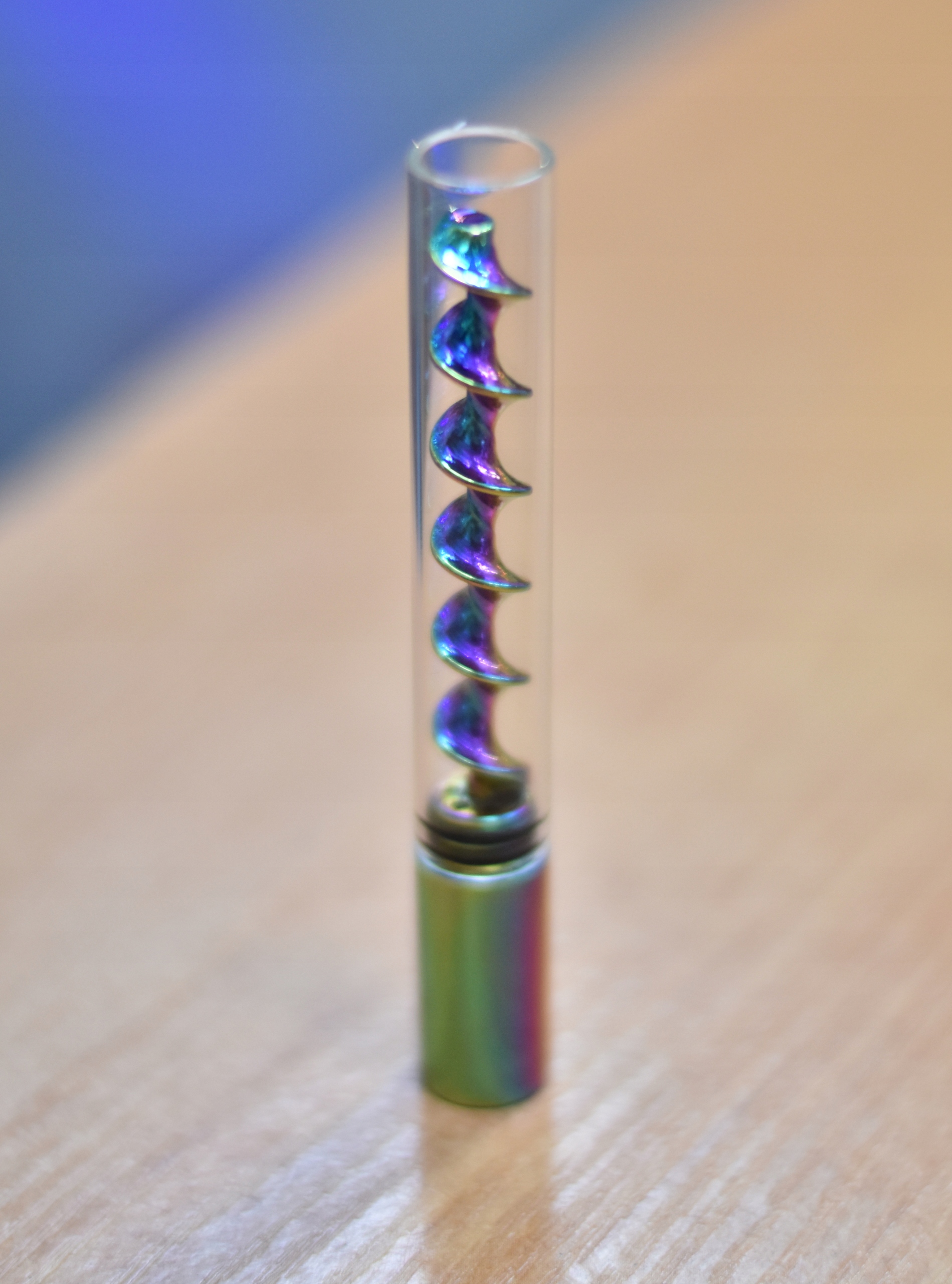 Skleněná Dýmka Blunt Trubička Šroub Šlukovka Thc Cbd