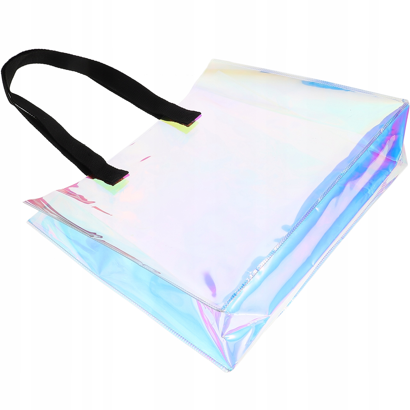 TORBA CROSSBODY TOREBKI TOTE HOLOGRAFICZNE ZAKUPY
