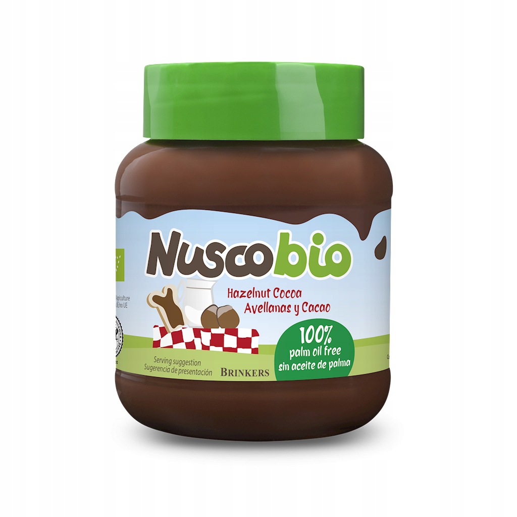Levně Ořechovo-kakaový Krém Bio 400 g Nuscobio