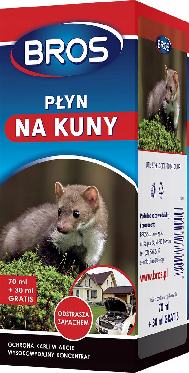 

Bros płyn na kuny 70ml 30ml